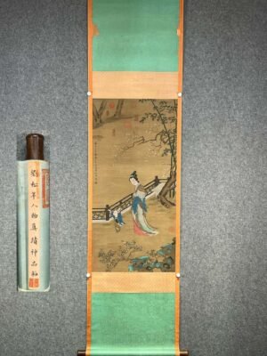 Chinese scroll painting Liu Songnian