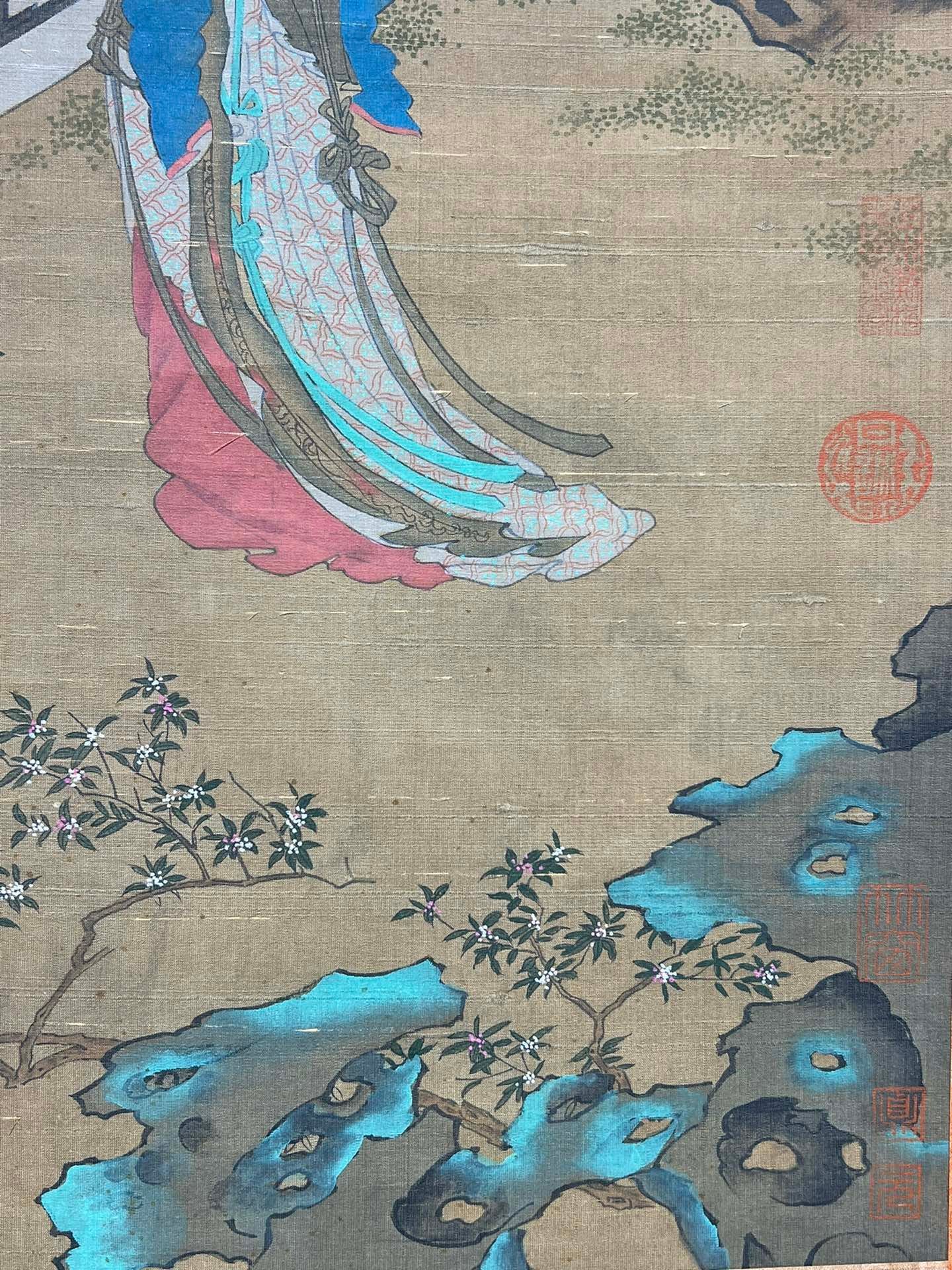 Chinese scroll painting Liu Songnian
