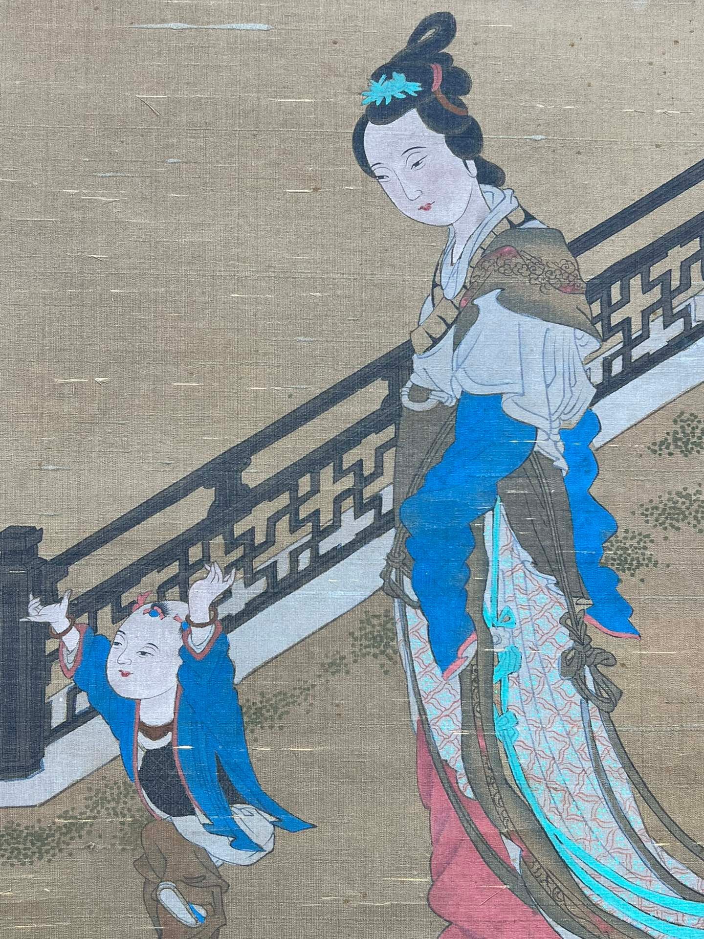 Chinese scroll painting Liu Songnian