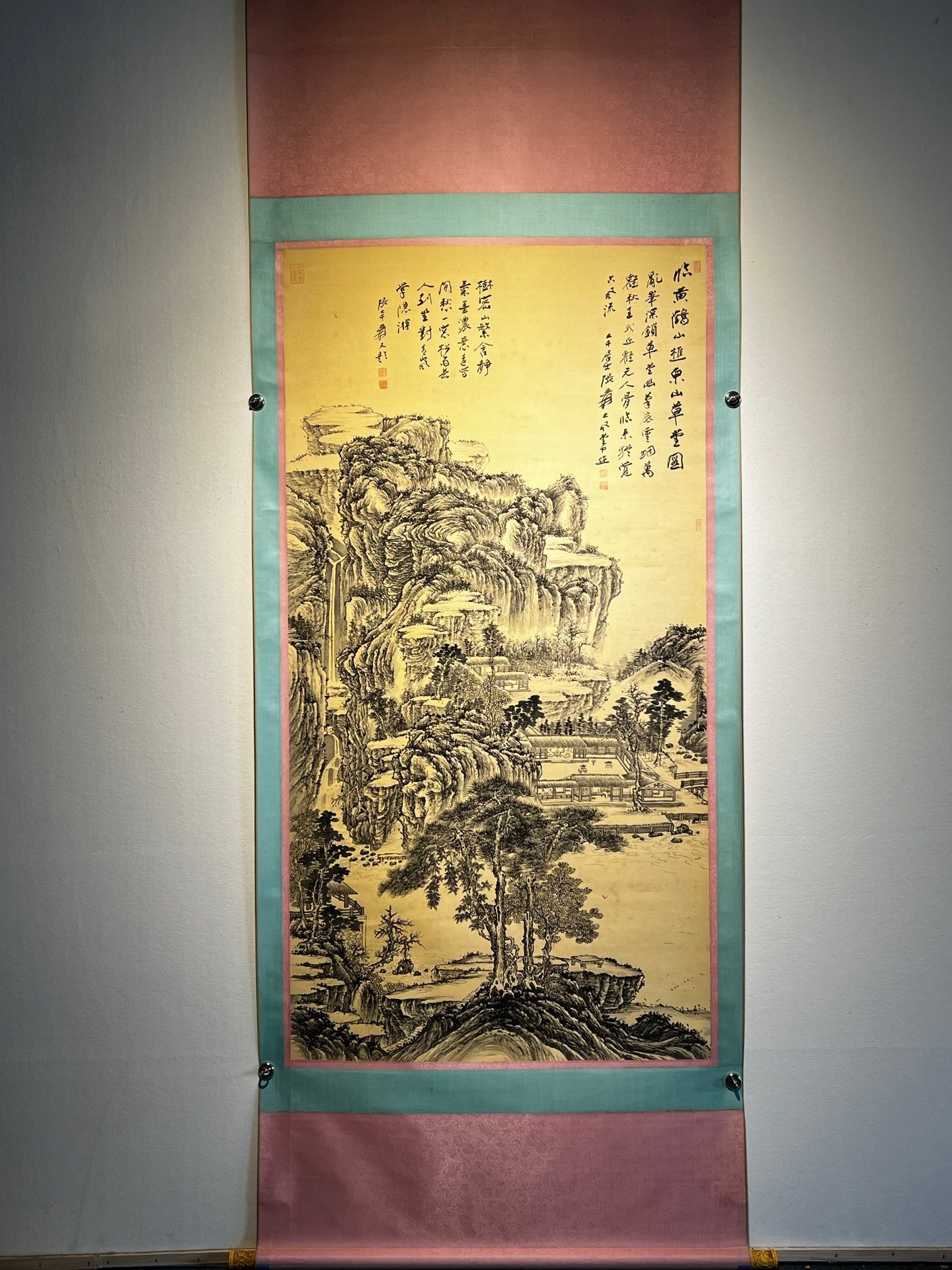 Chinese scroll painting Zhang Daqian