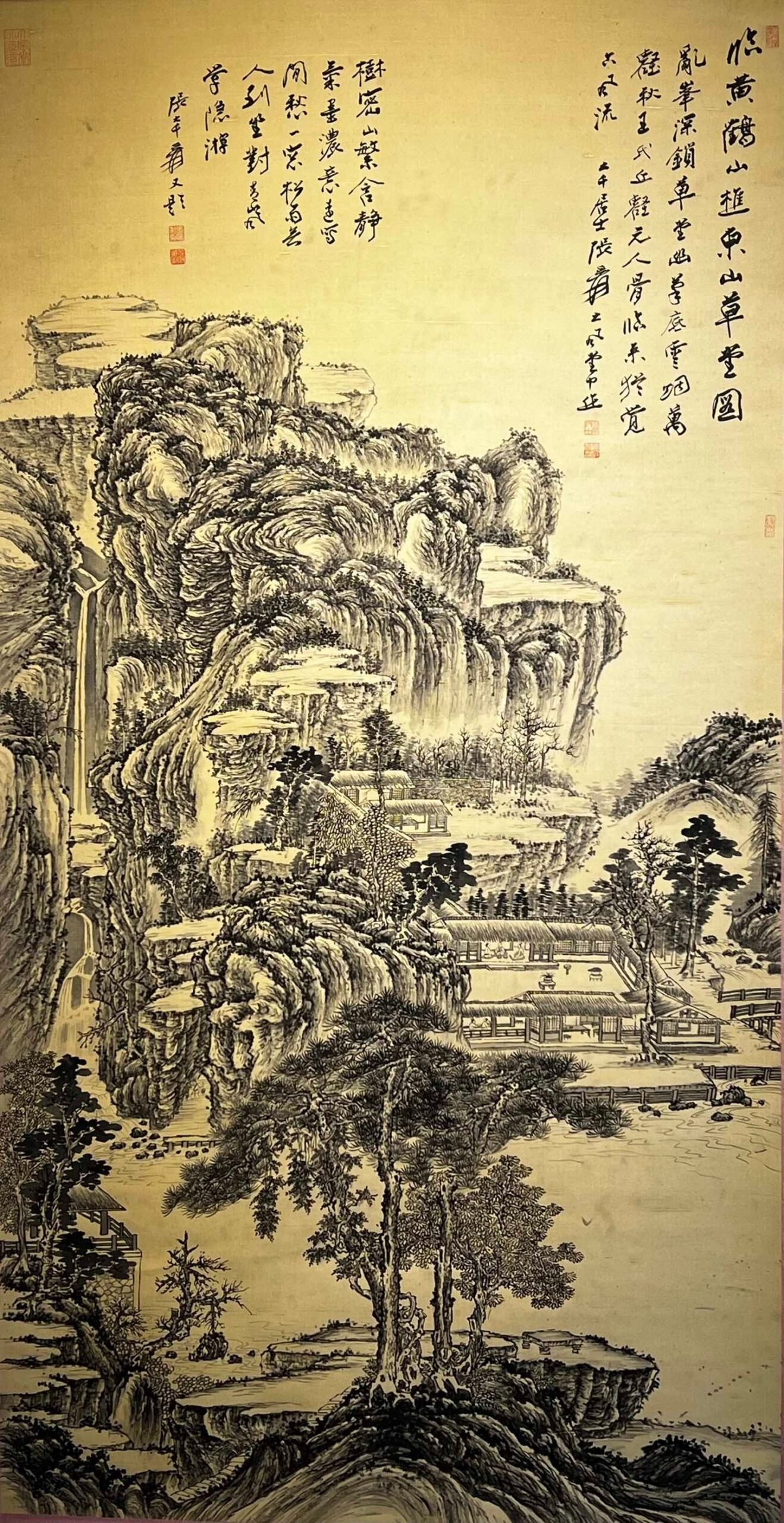 Chinese scroll painting Zhang Daqian