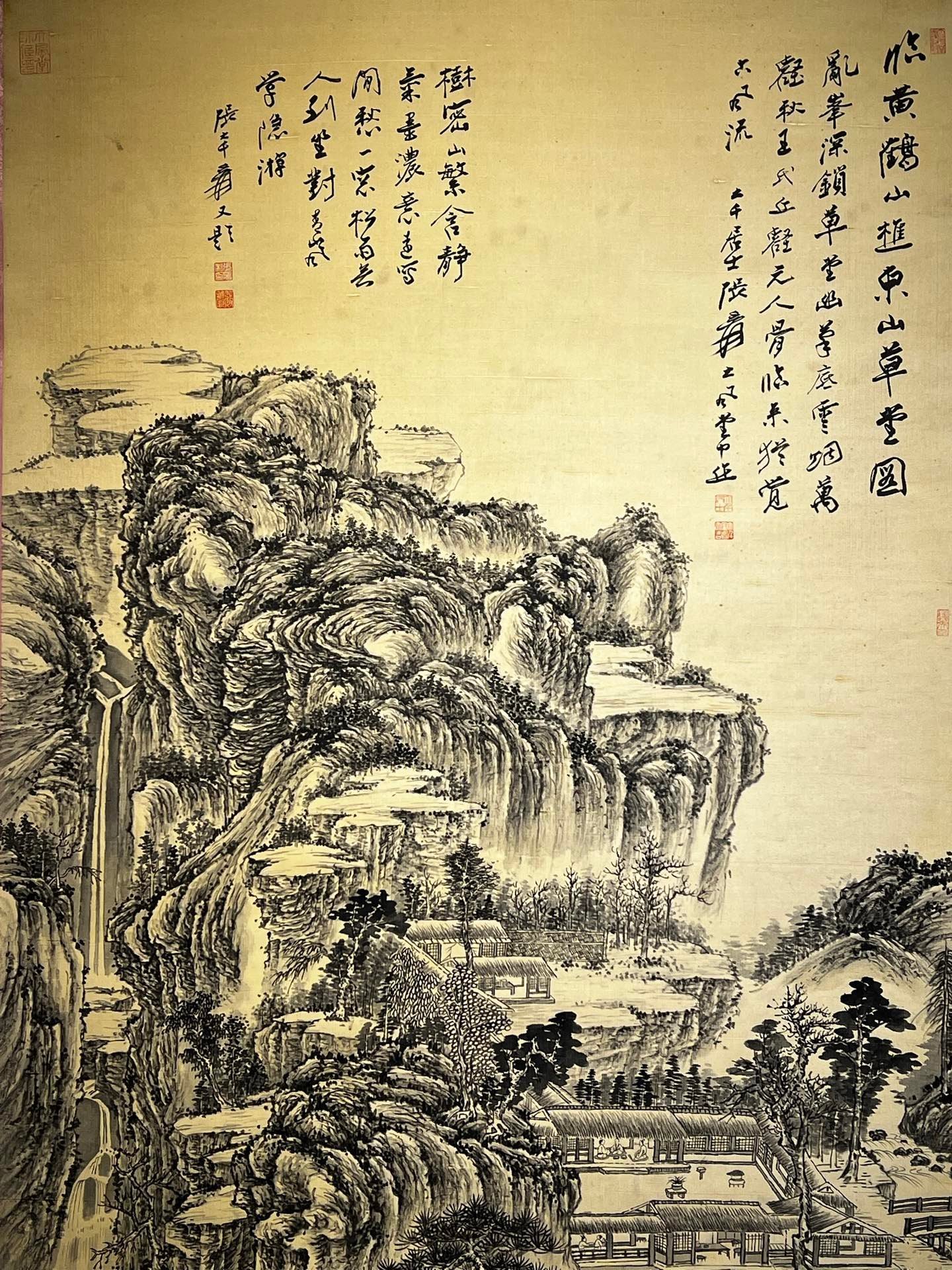 Chinese scroll painting Zhang Daqian
