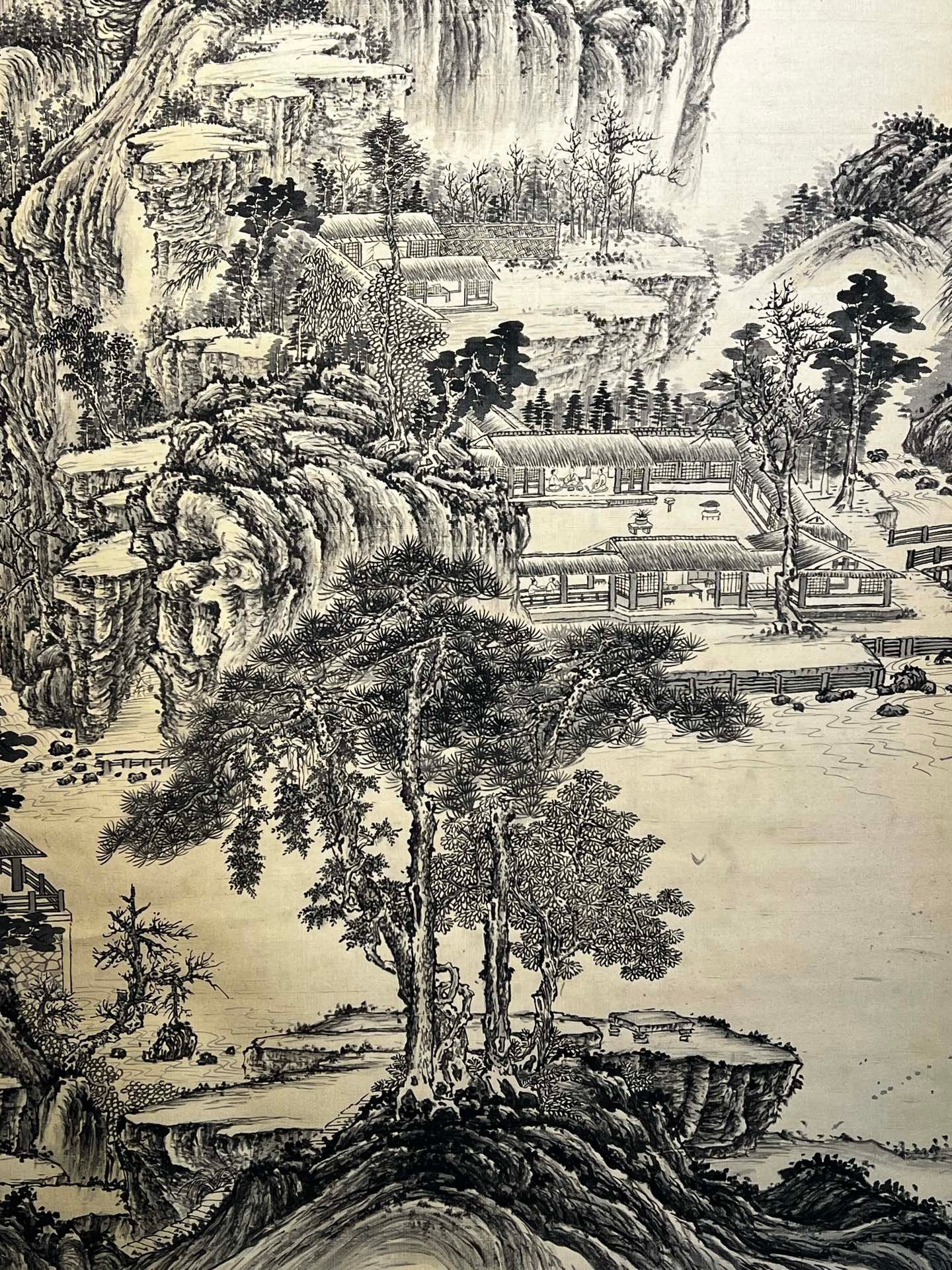 Chinese scroll painting Zhang Daqian