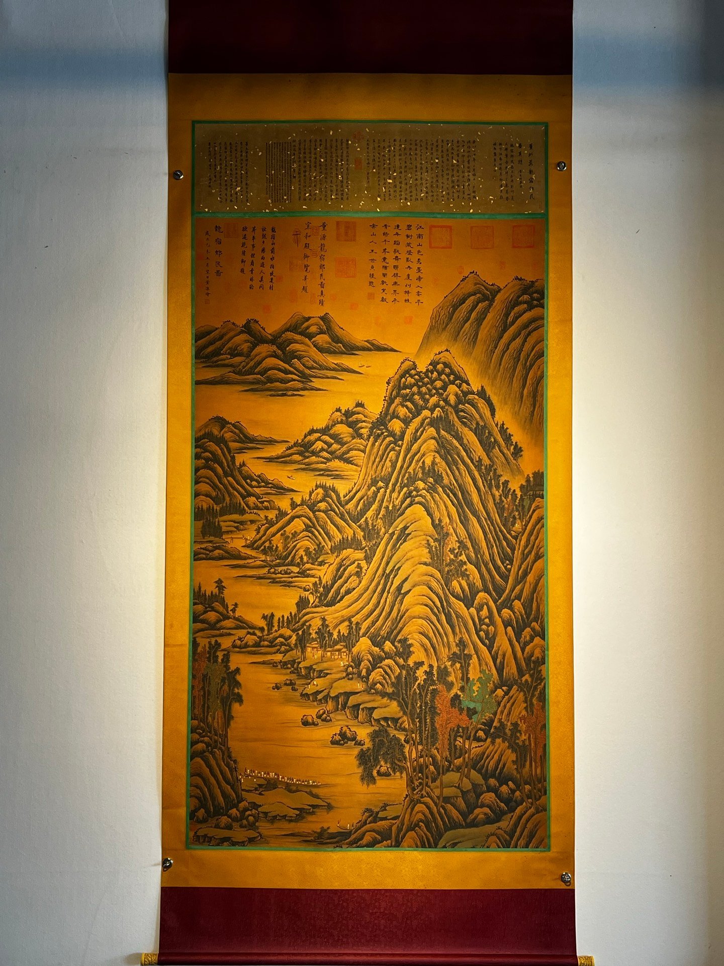 Chinese scroll painting Dong Yuan