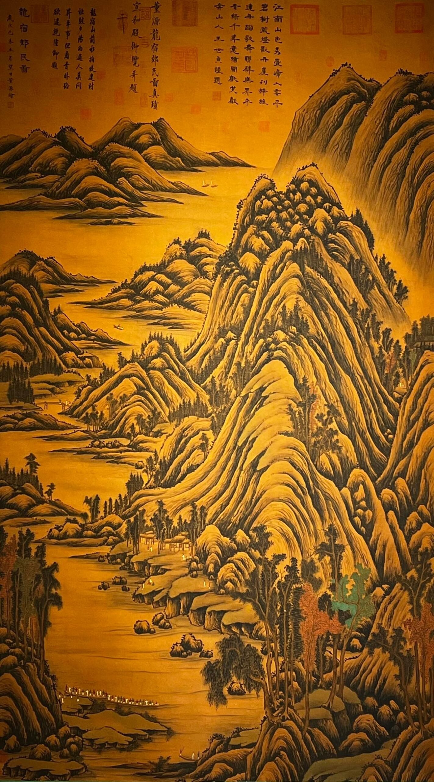 Chinese scroll painting Dong Yuan