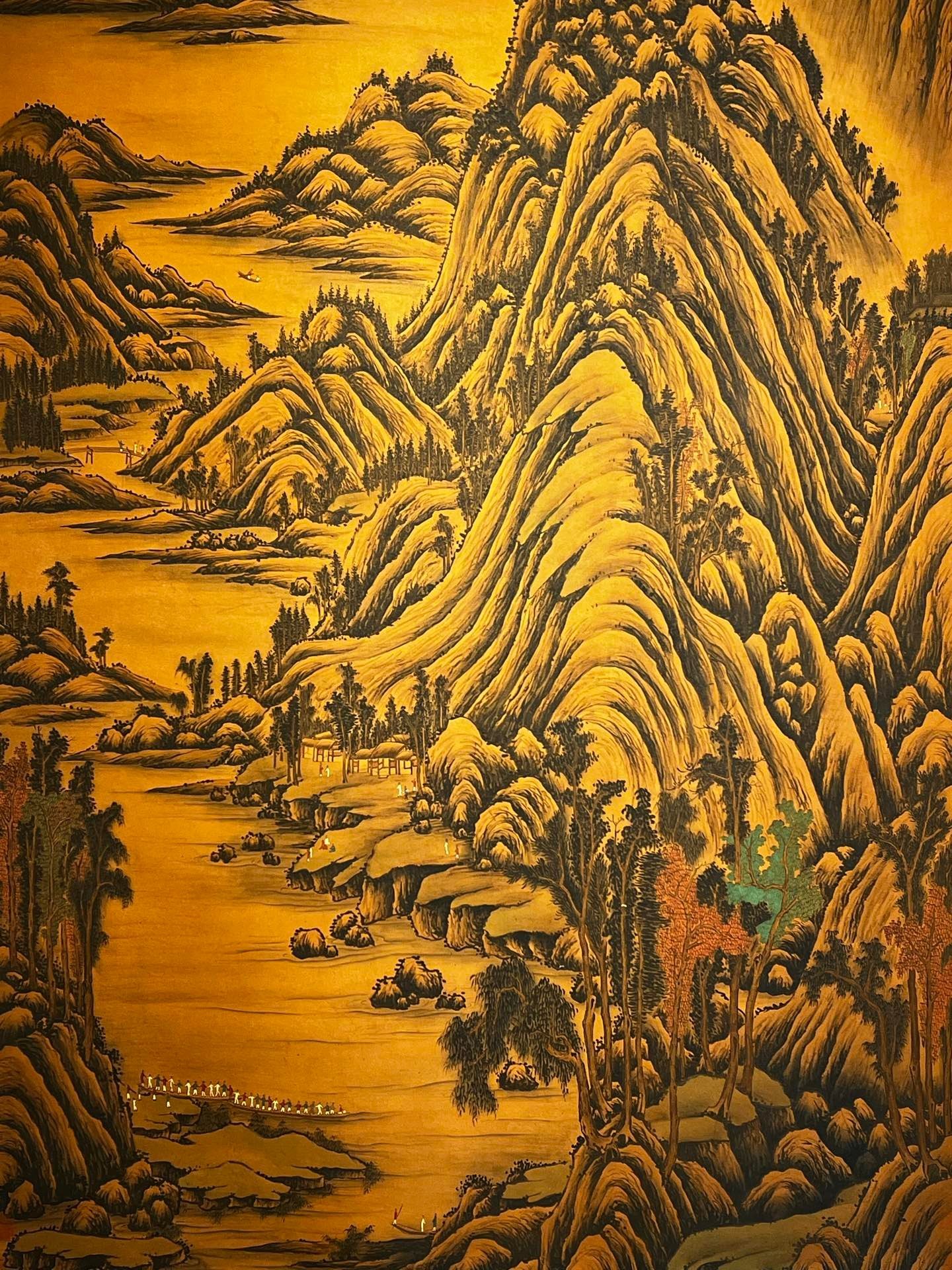 Chinese scroll painting Dong Yuan