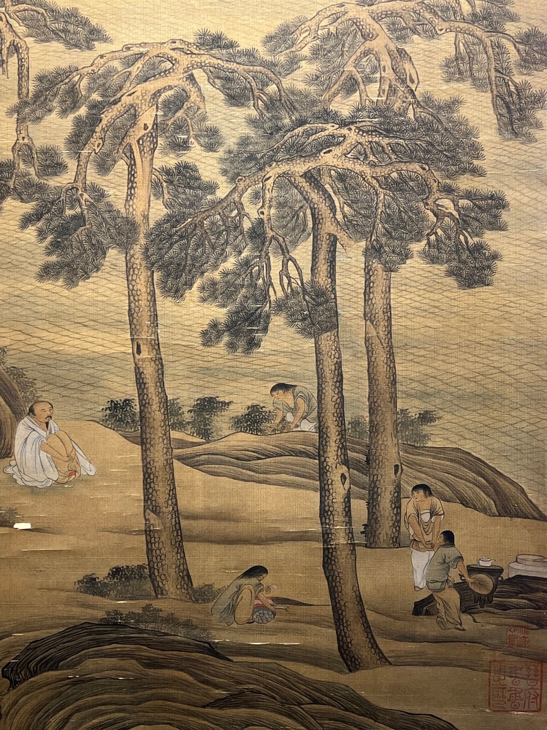 Chinese scroll painting Li Sixun