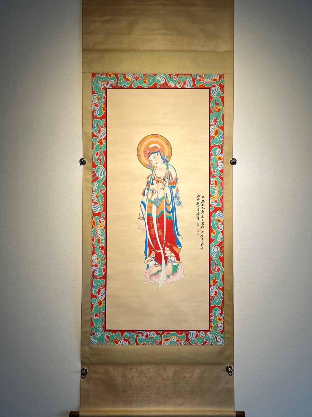 Chinese scroll painting Zhang Daqian