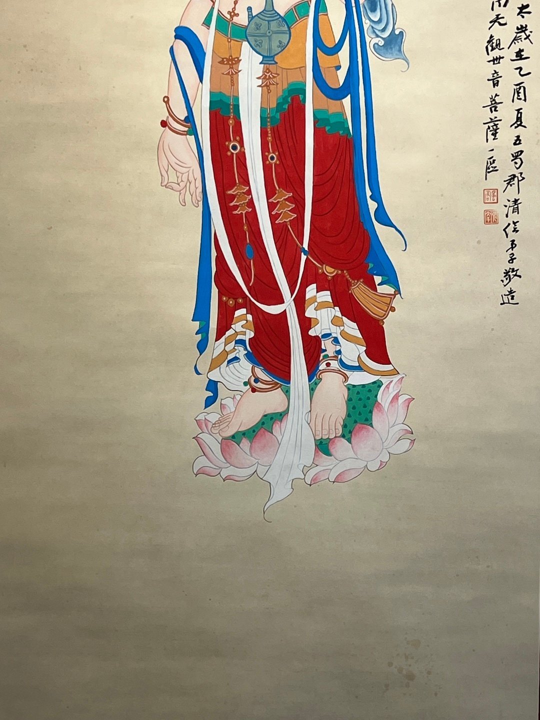 Chinese scroll painting Zhang Daqian