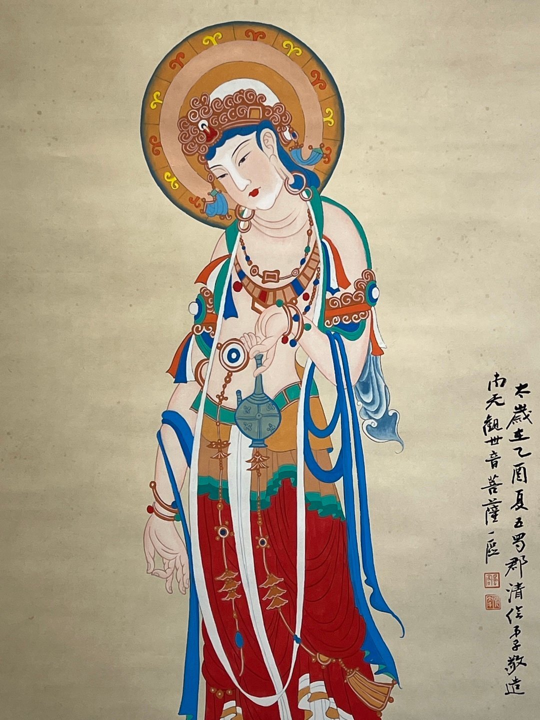 Chinese scroll painting Zhang Daqian