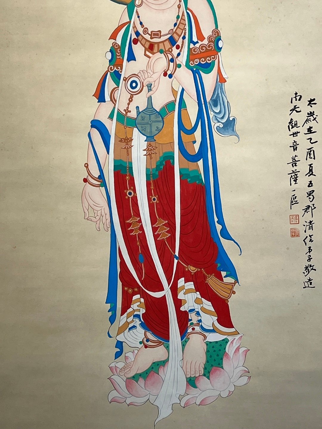 Chinese scroll painting Zhang Daqian