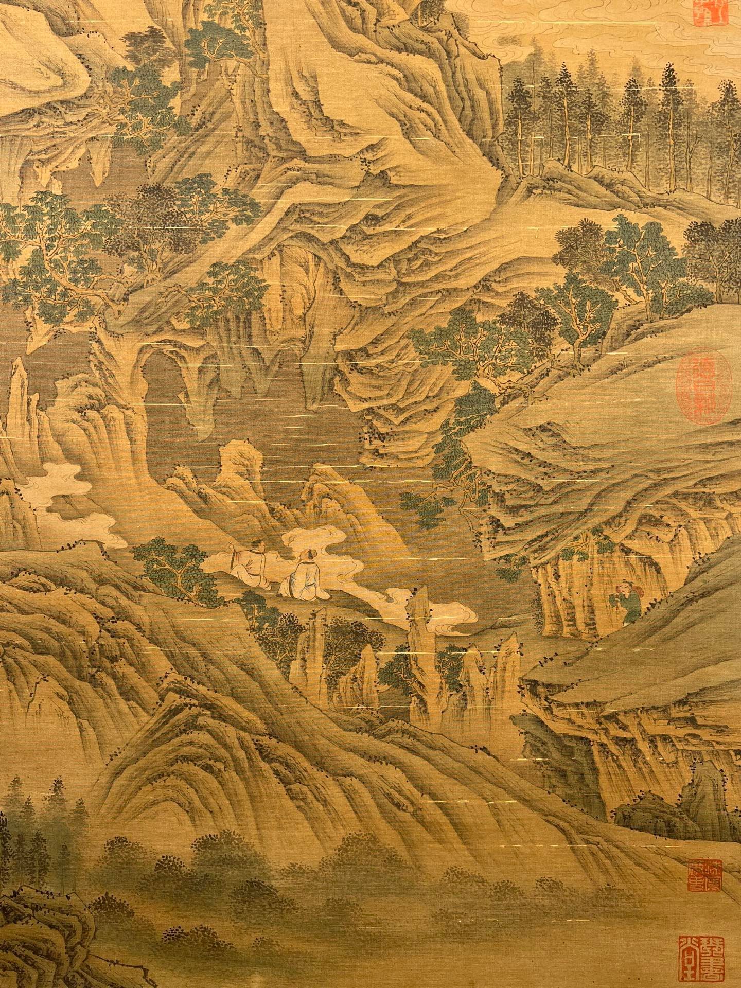 Chinese scroll painting Lu Zhi