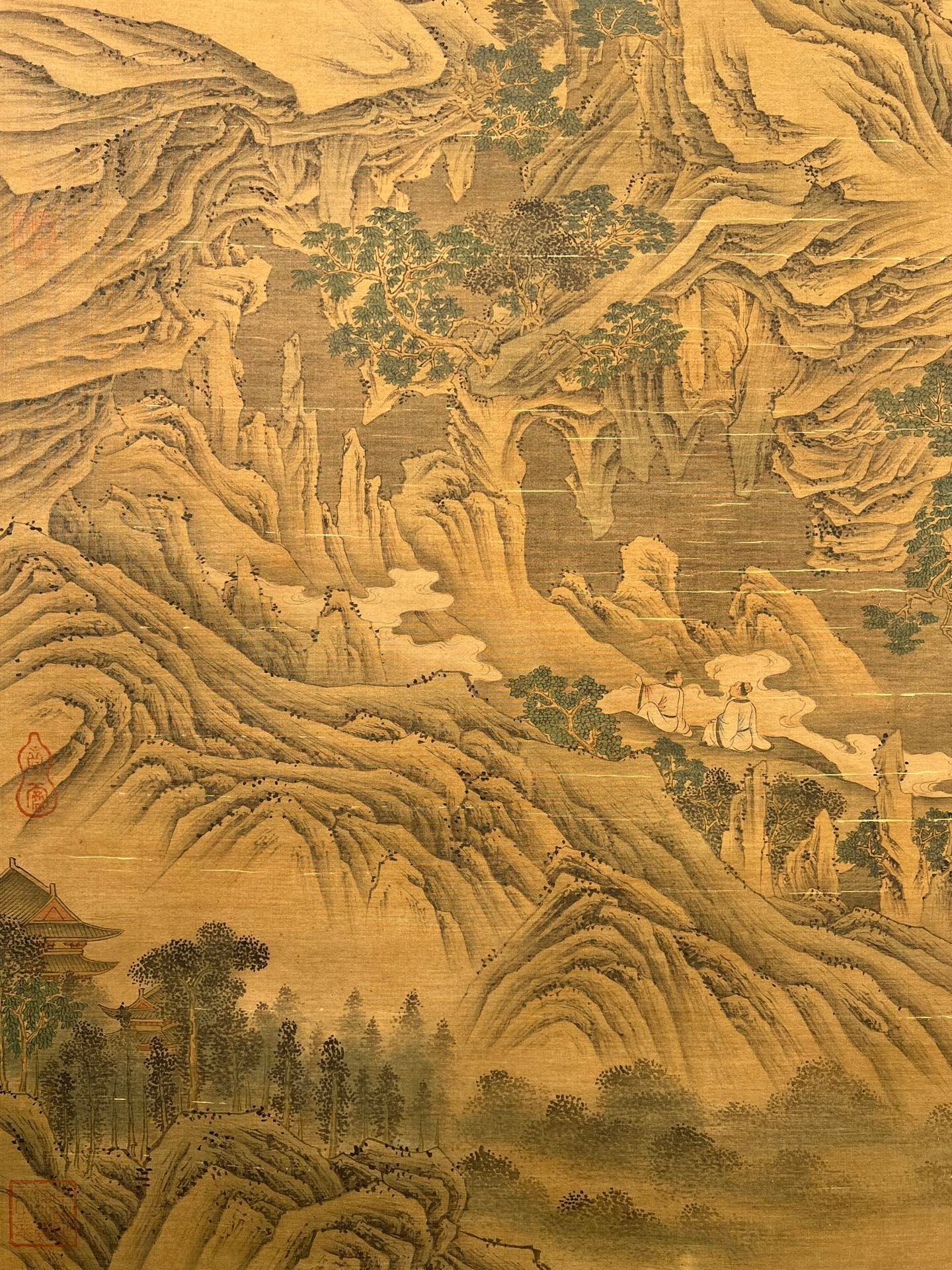 Chinese scroll painting Lu Zhi