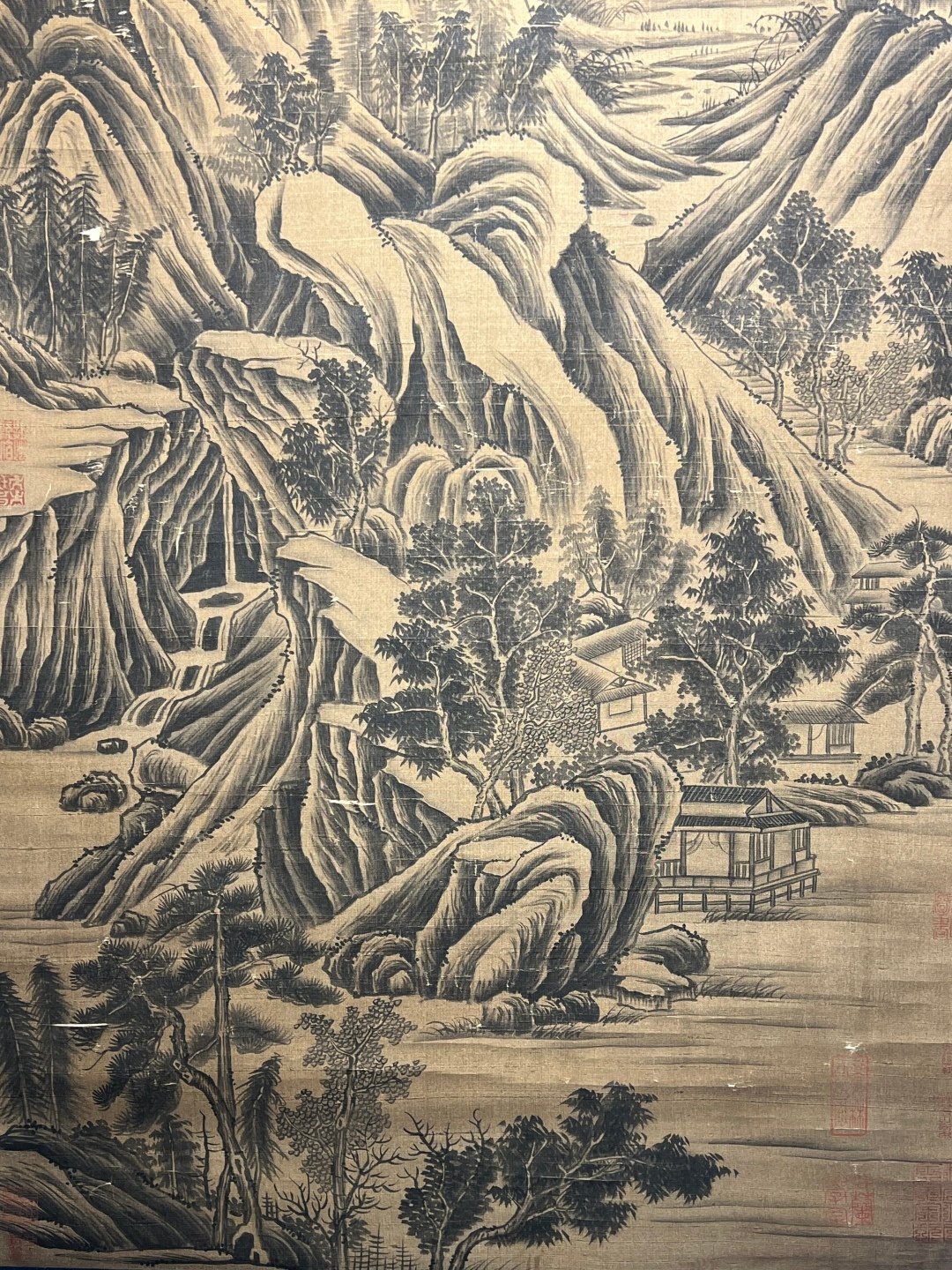 Chinese scroll painting Guan Tong