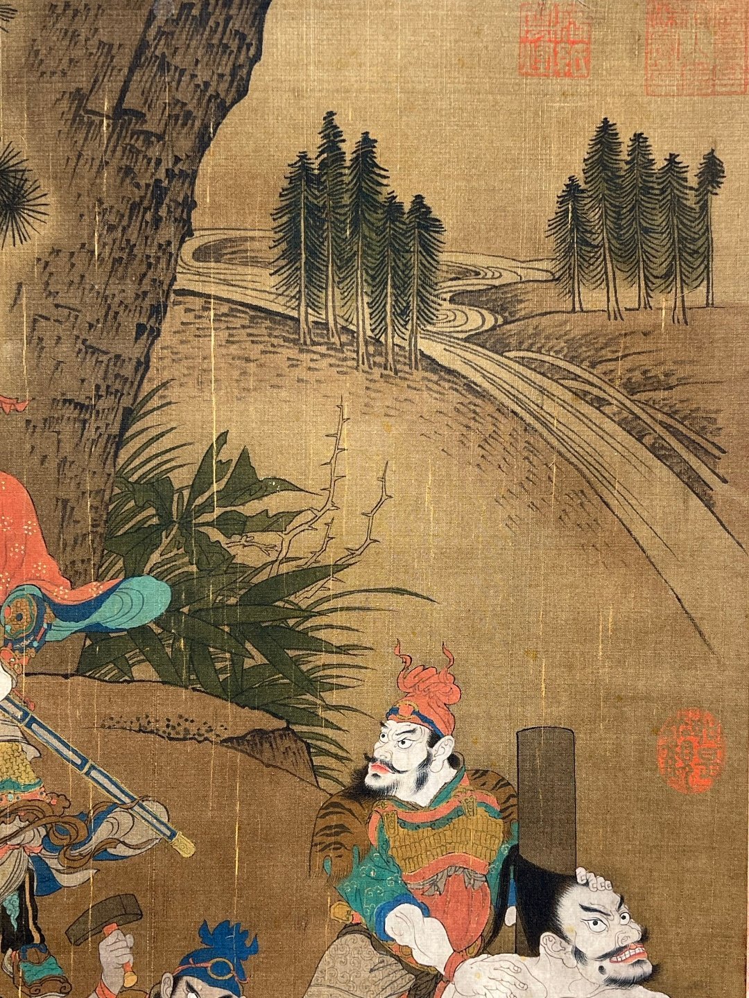 Chinese scroll painting Shangxi