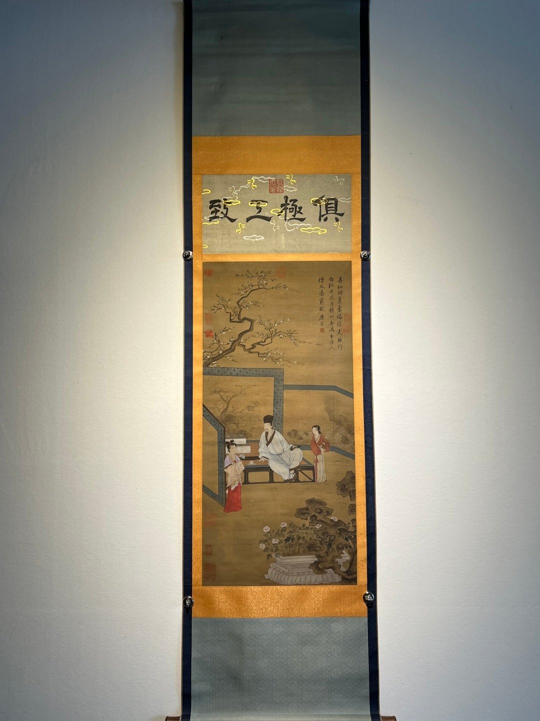 Chinese scroll painting Tang Yin