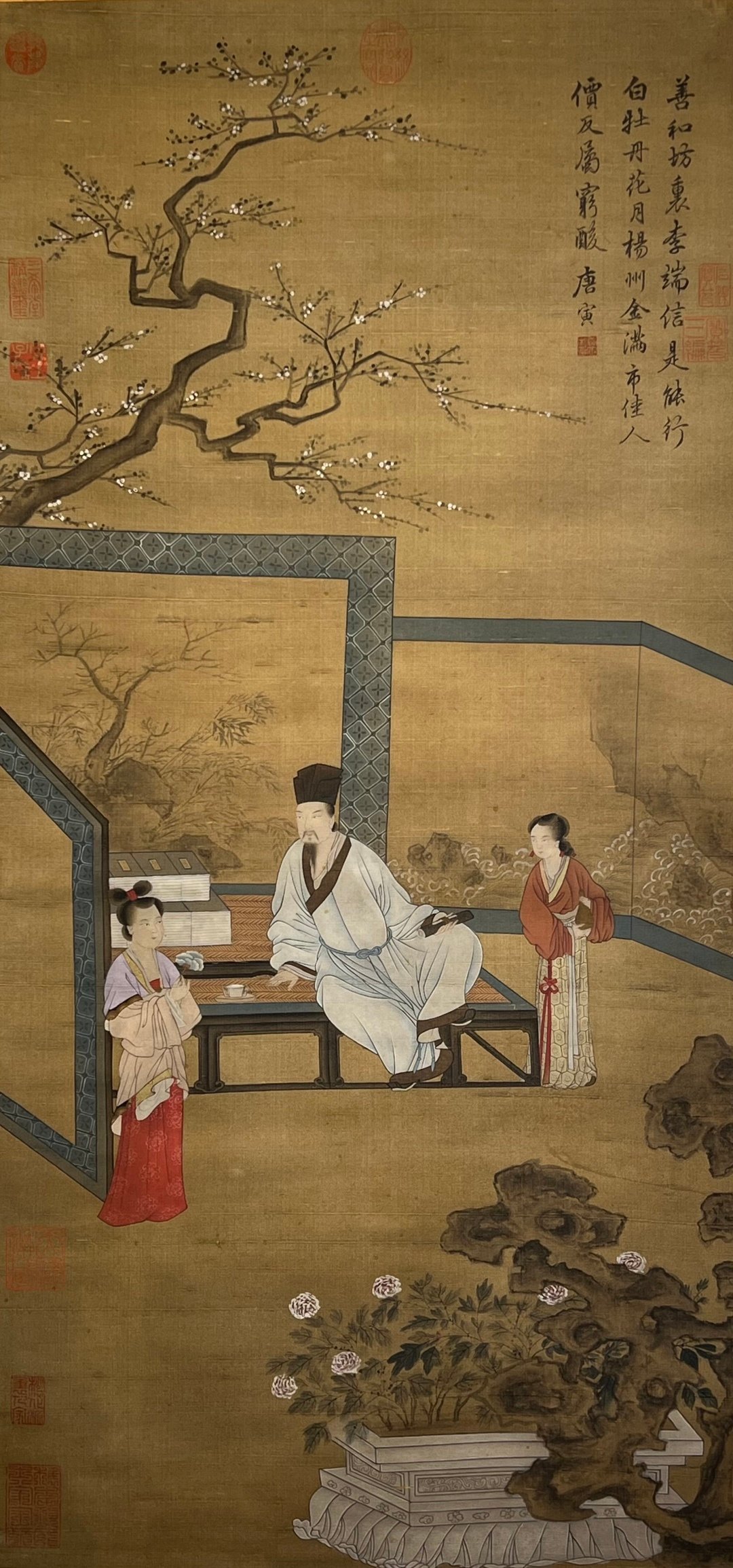 Chinese scroll painting Tang Yin