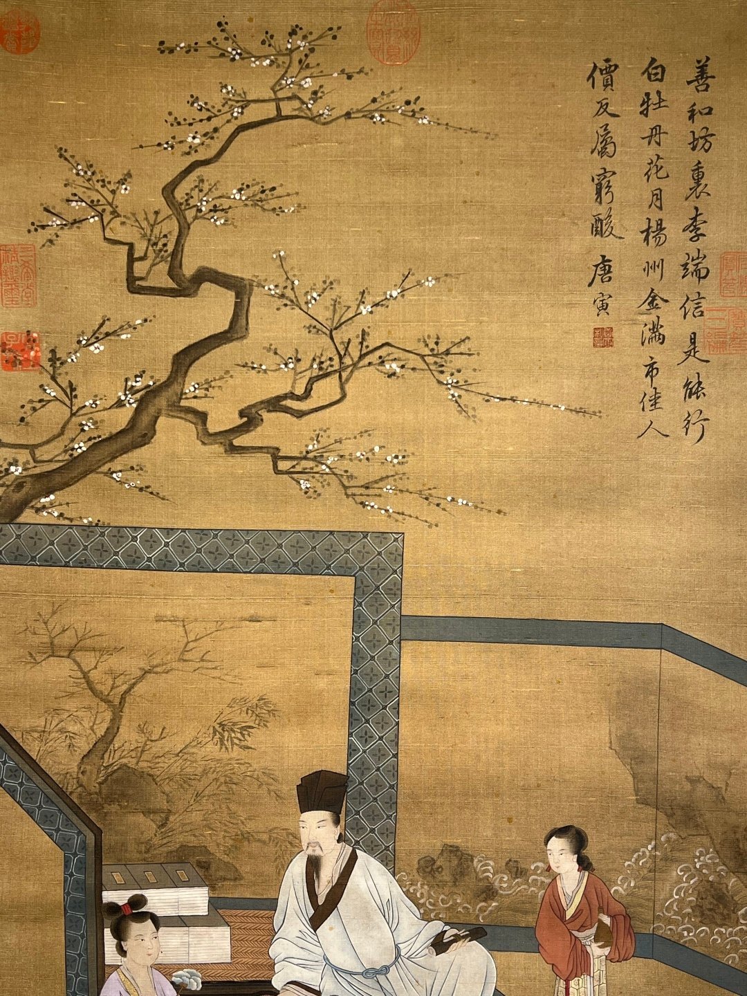 Chinese scroll painting Tang Yin