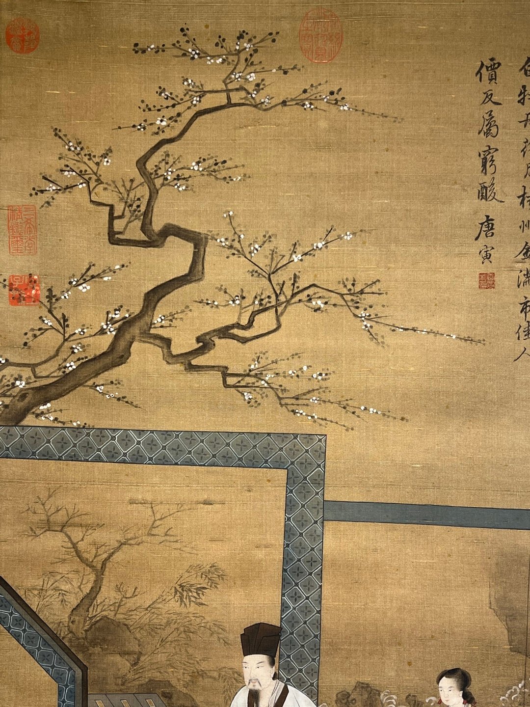 Chinese scroll painting Tang Yin