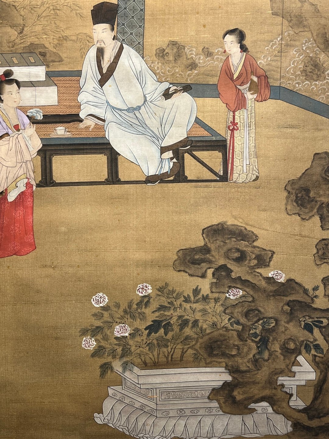 Chinese scroll painting Tang Yin