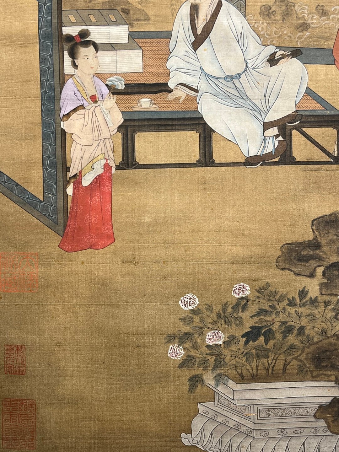 Chinese scroll painting Tang Yin