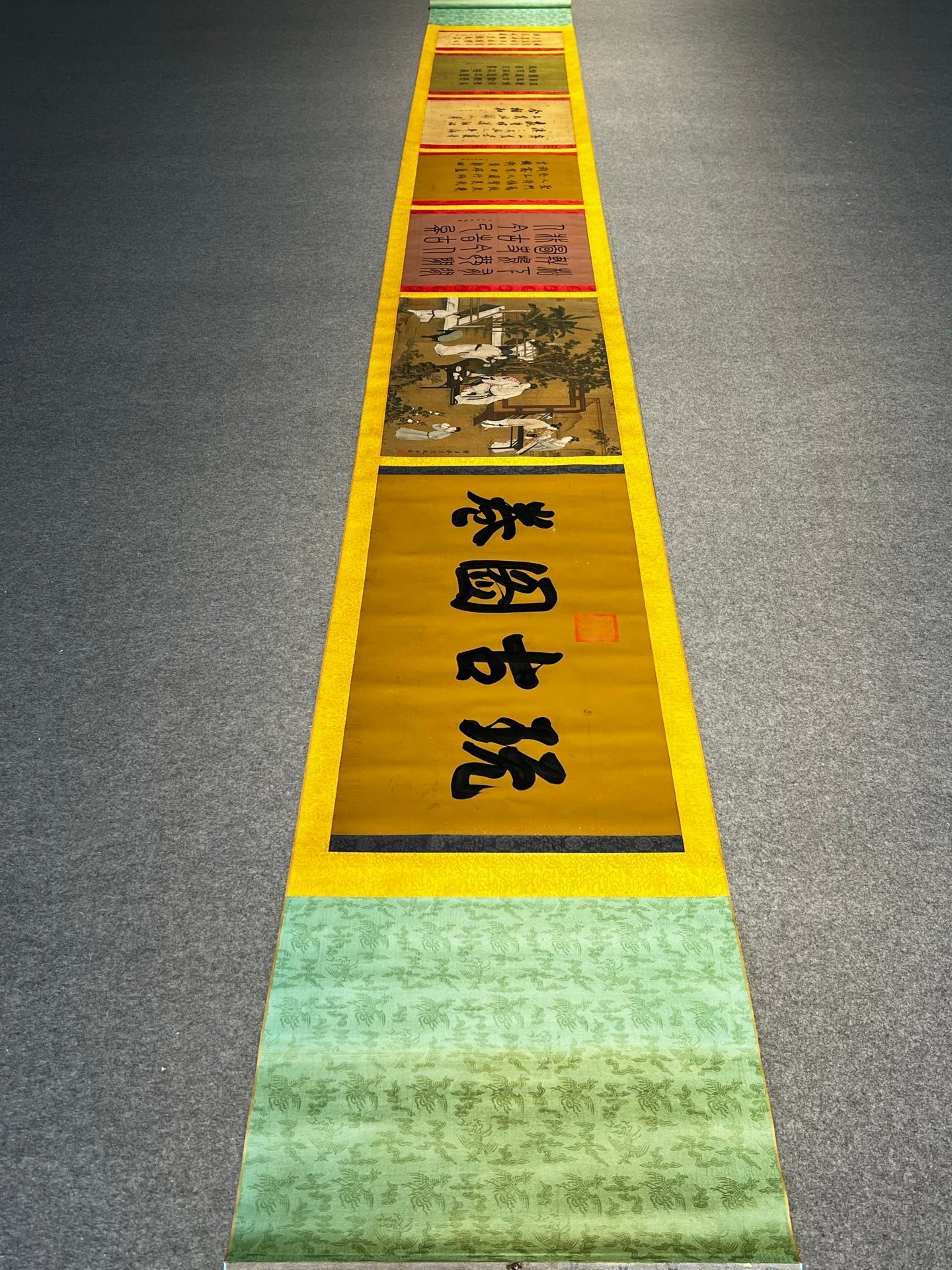 Chinese scroll painting Du Jin