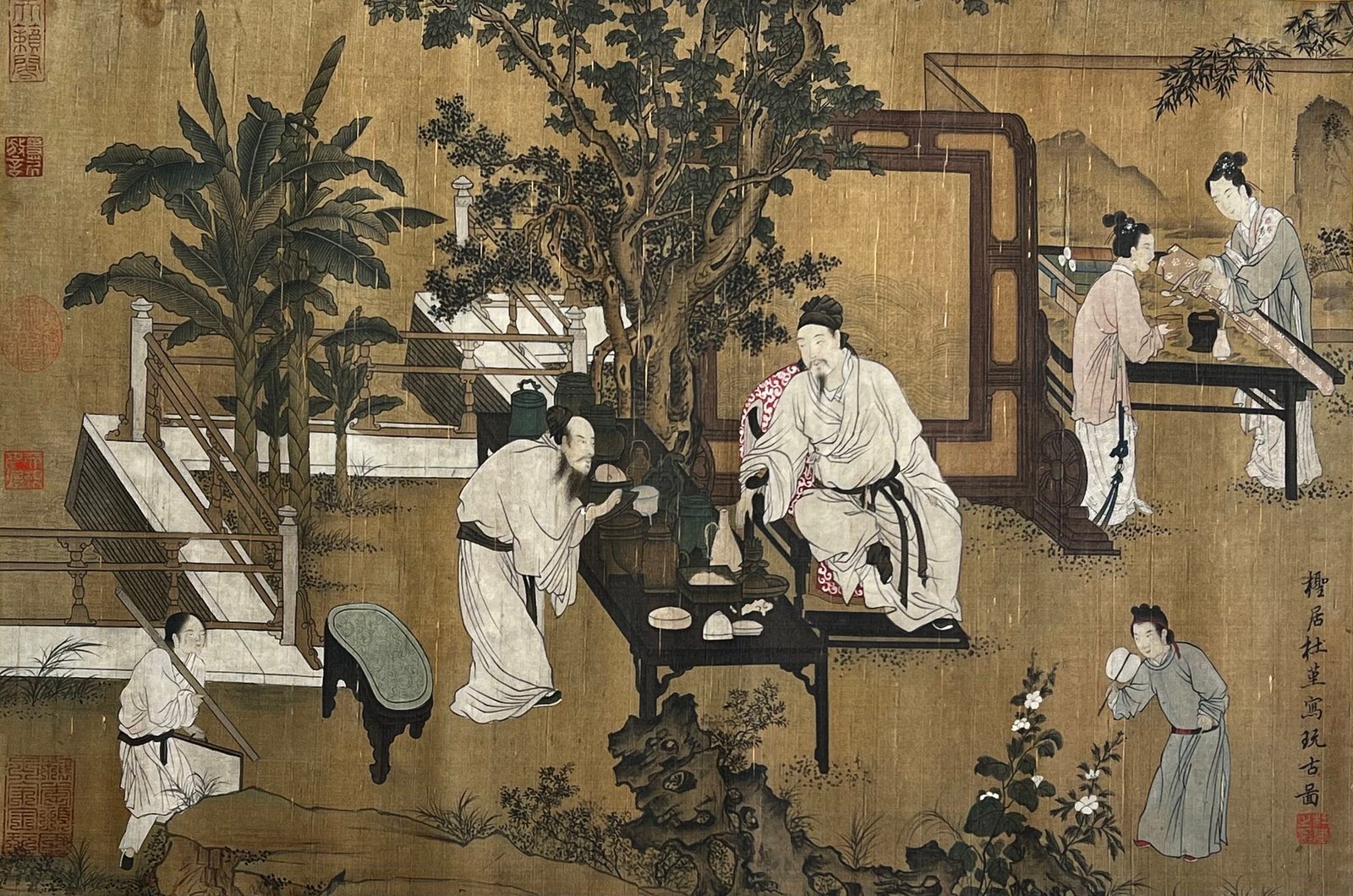 Chinese scroll painting Du Jin