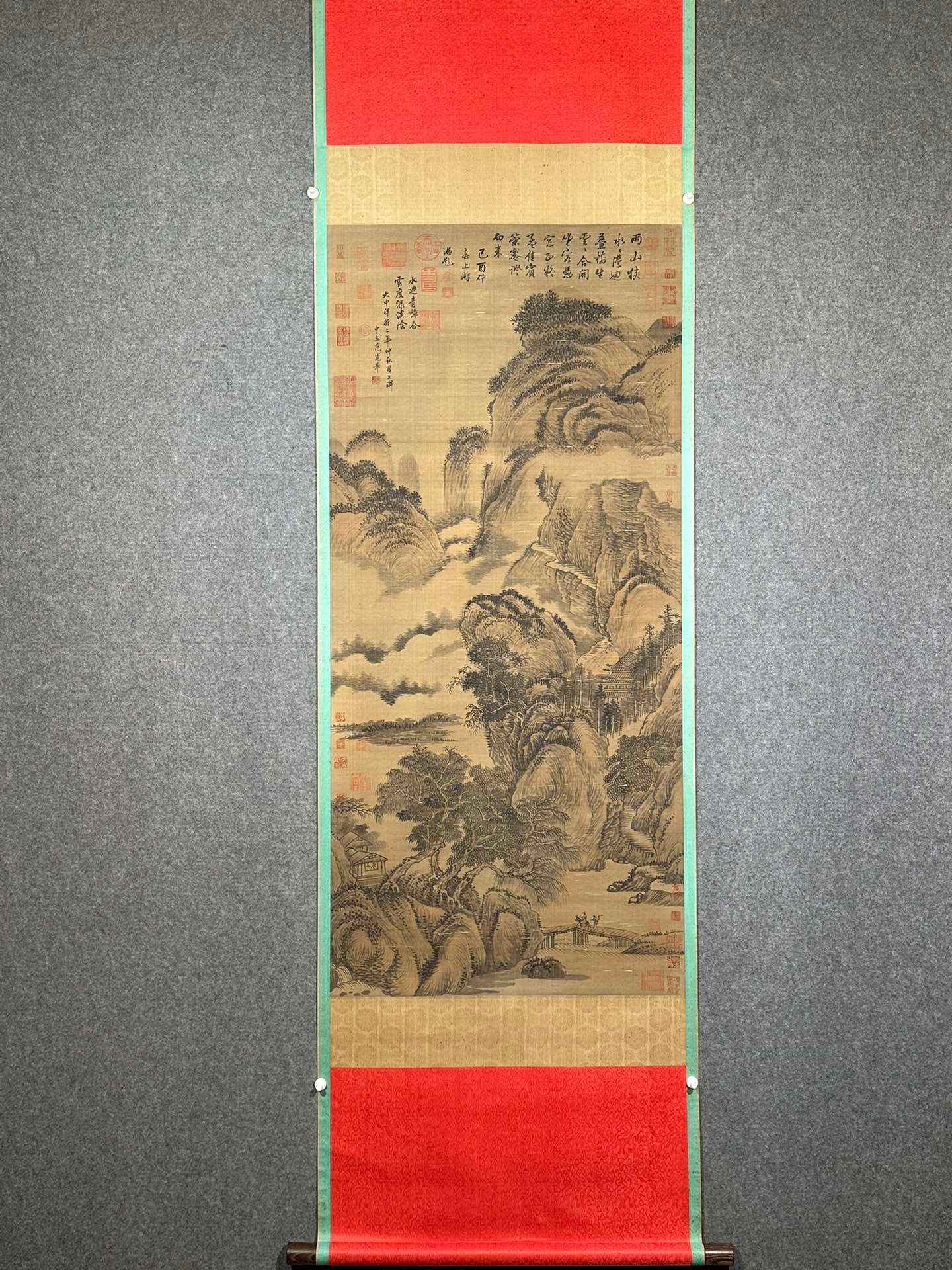 Chinese scroll painting Fan Kuan