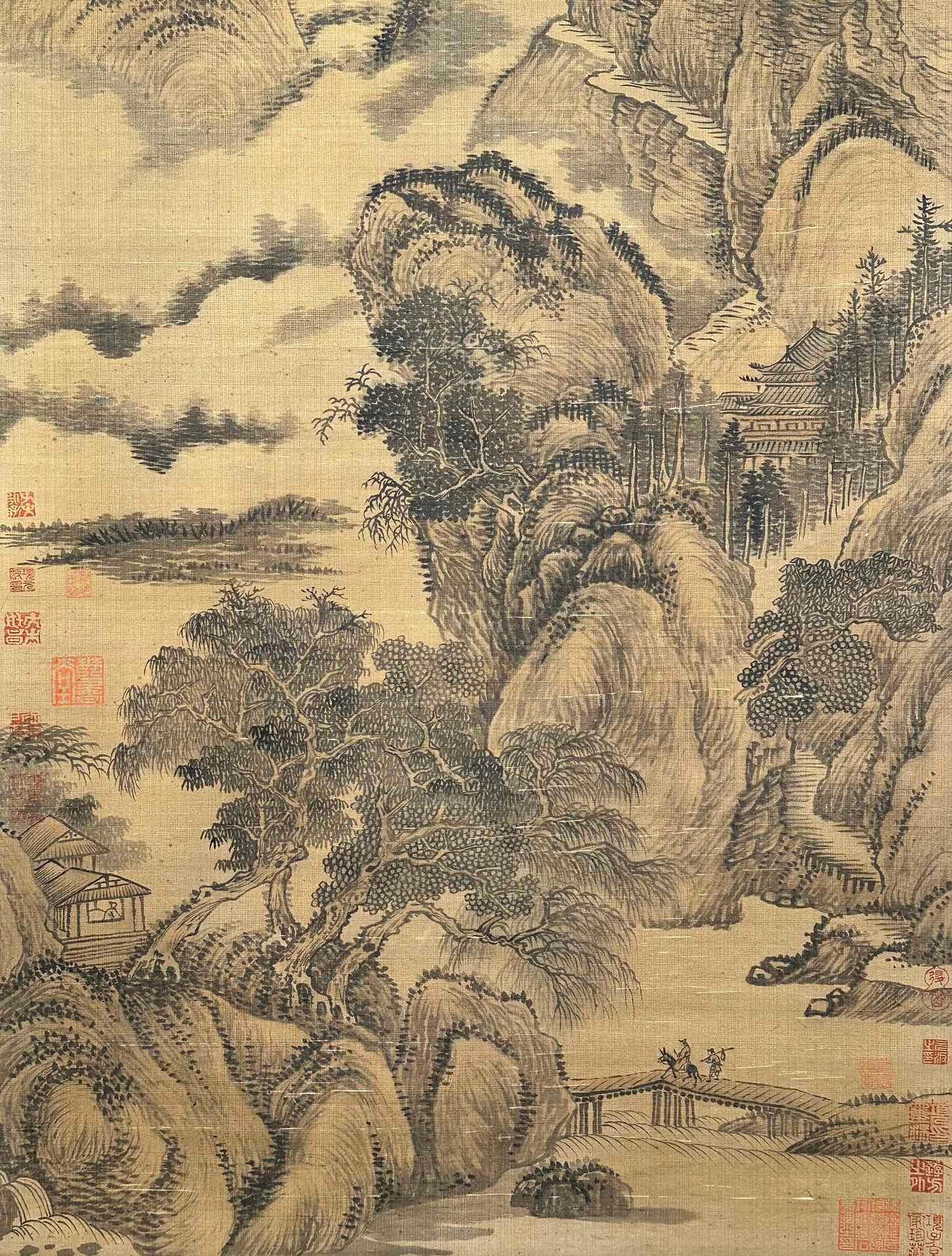 Chinese scroll painting Fan Kuan