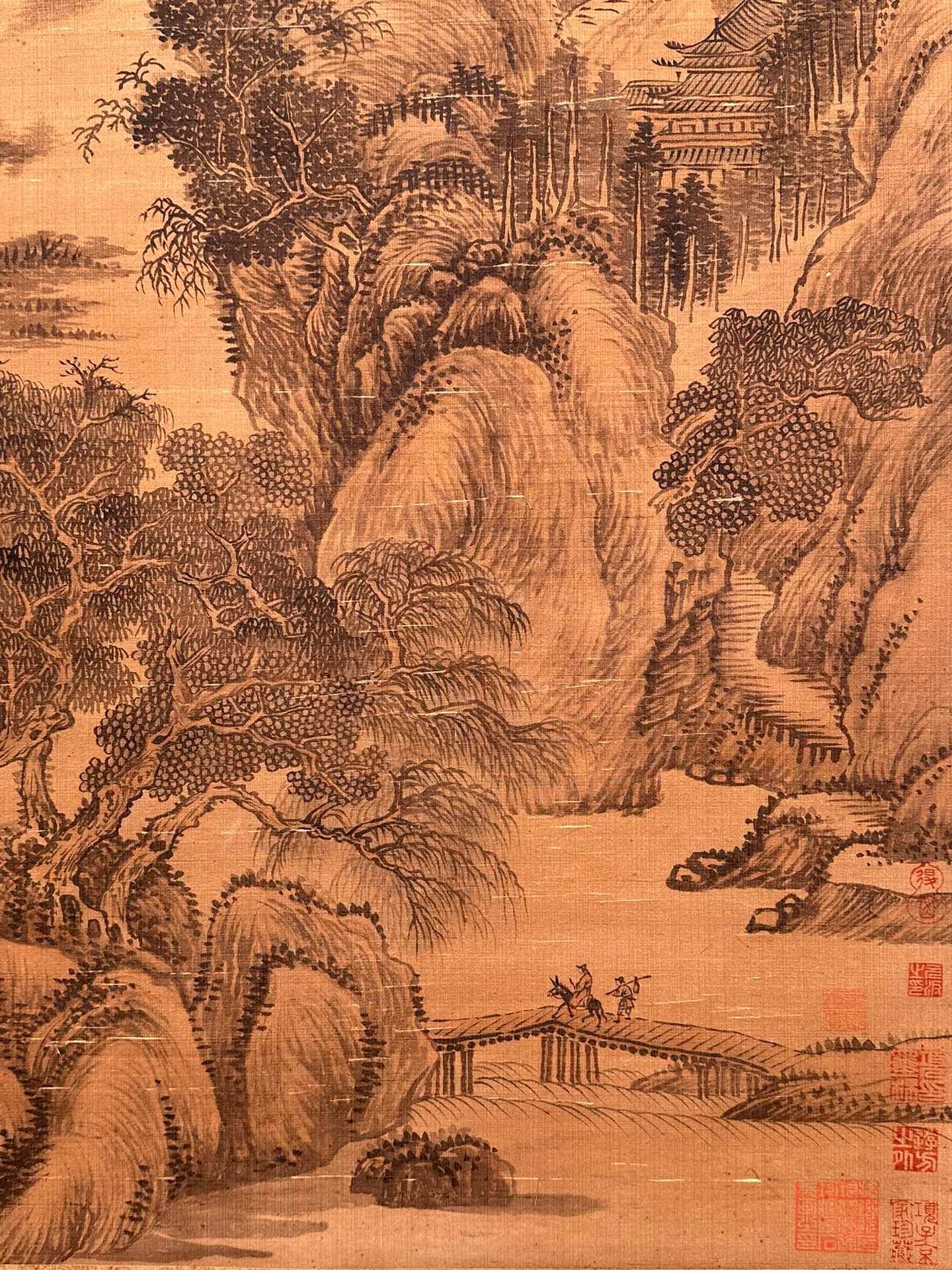 Chinese scroll painting Fan Kuan