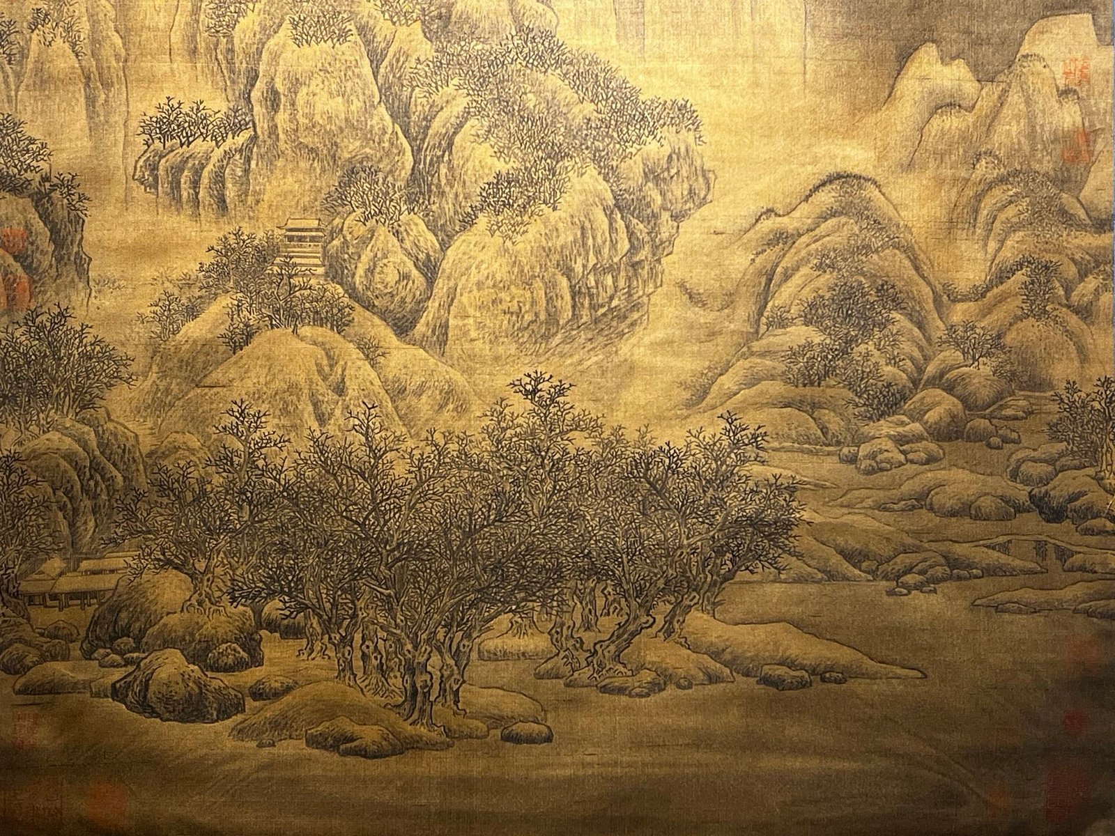 Chinese scroll painting Fan Kuan