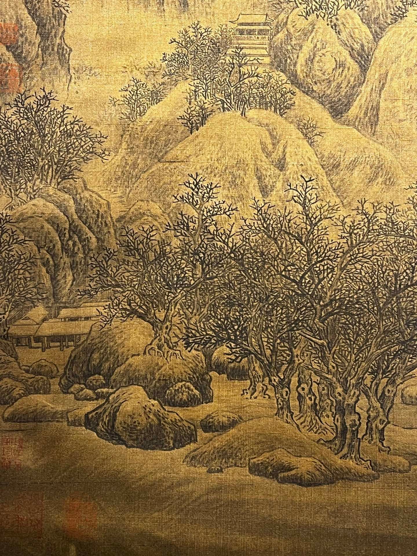 Chinese scroll painting Fan Kuan