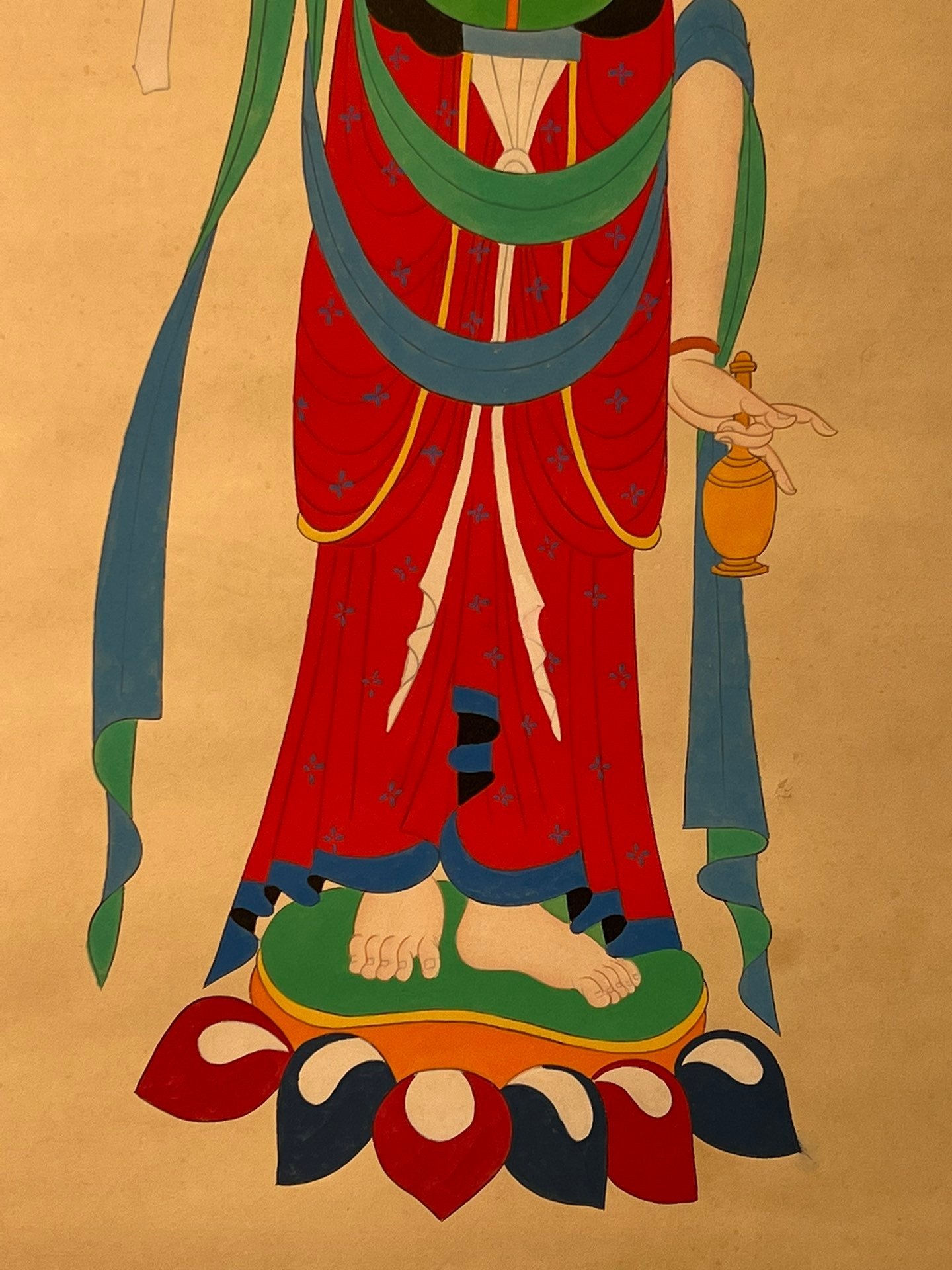 Chinese scroll painting Zhang Daqian