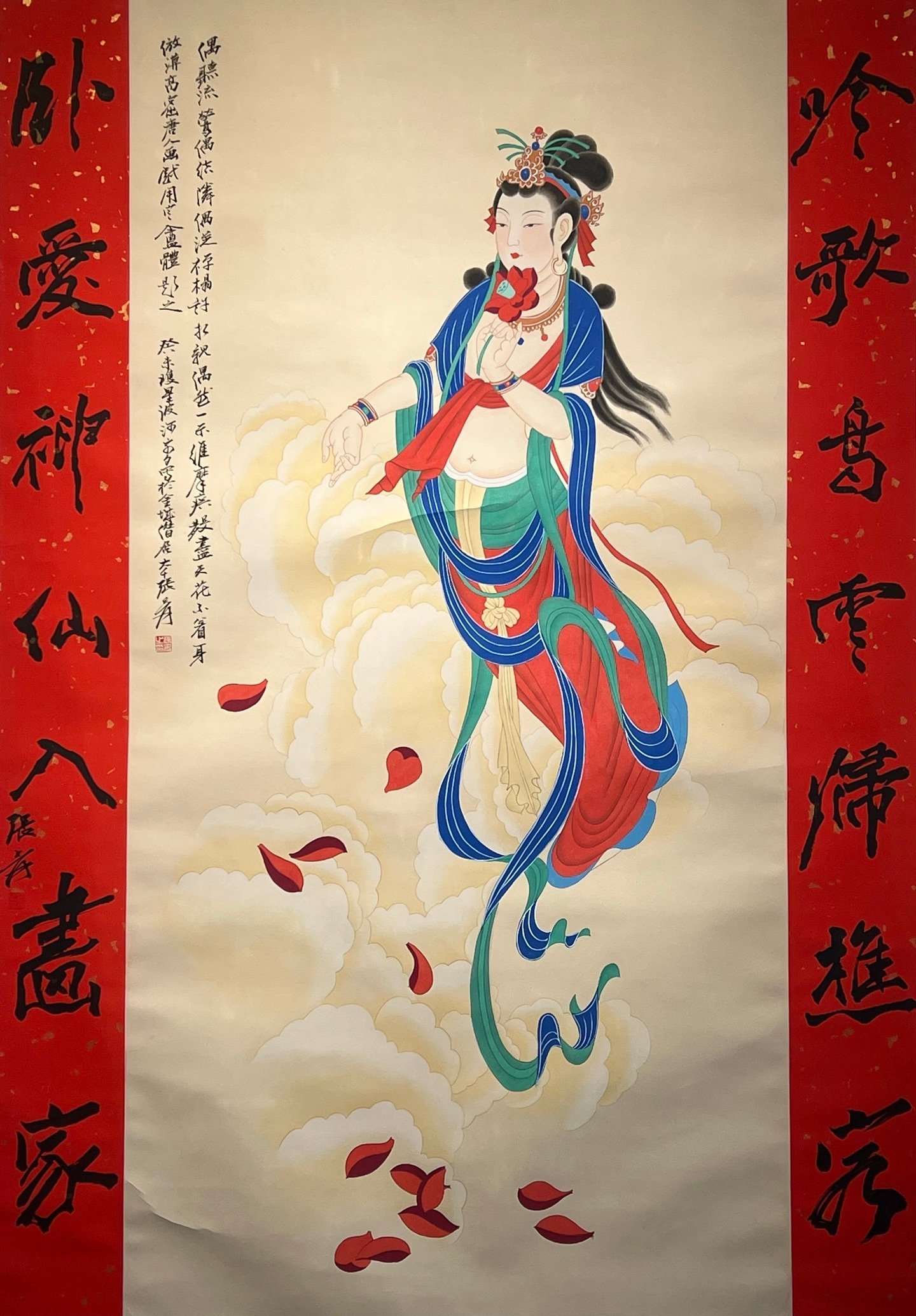 Chinese scroll painting Zhang Daqian
