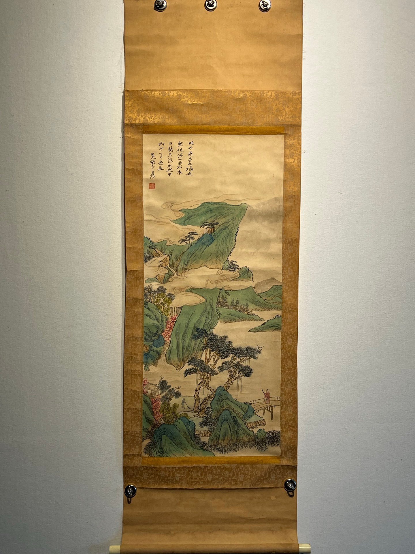 Chinese scroll painting Zhang Daqian