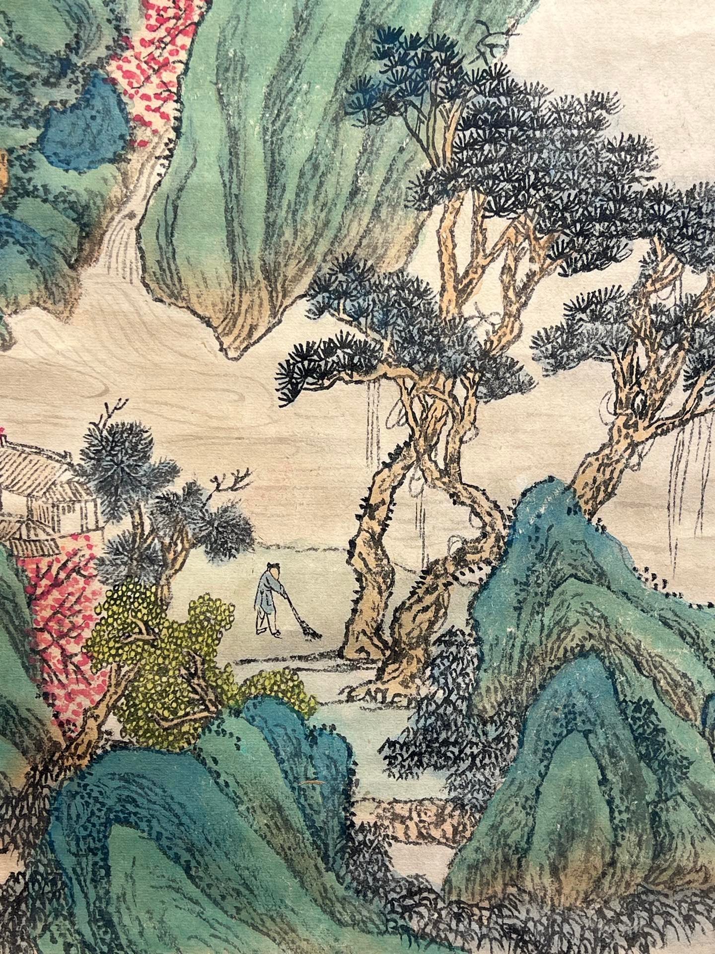 Chinese scroll painting Zhang Daqian