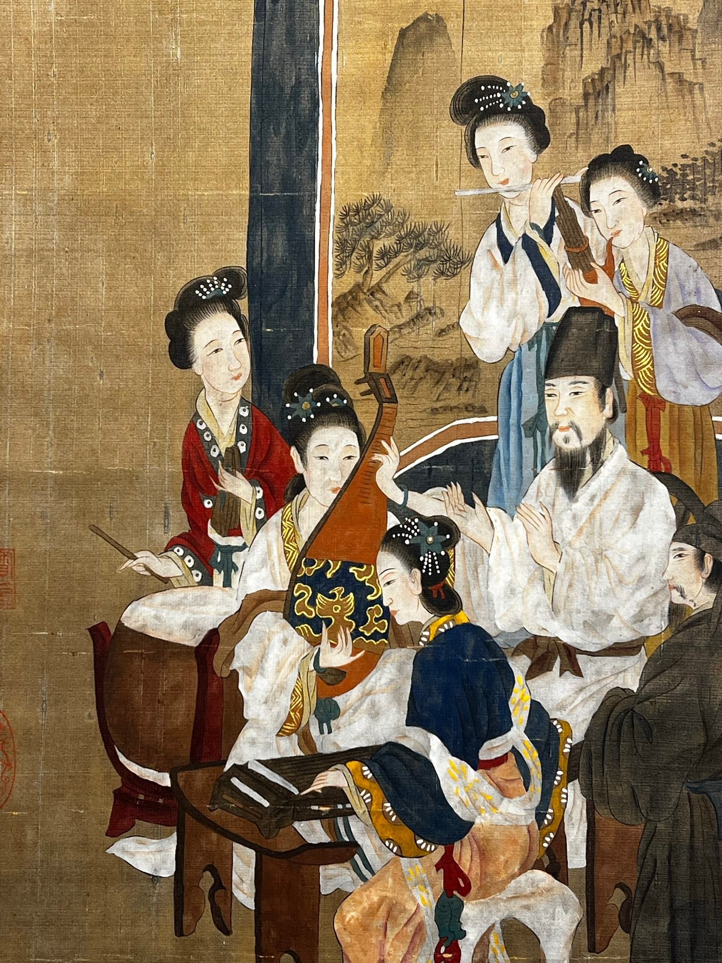 Chinese scroll painting Tang Yin