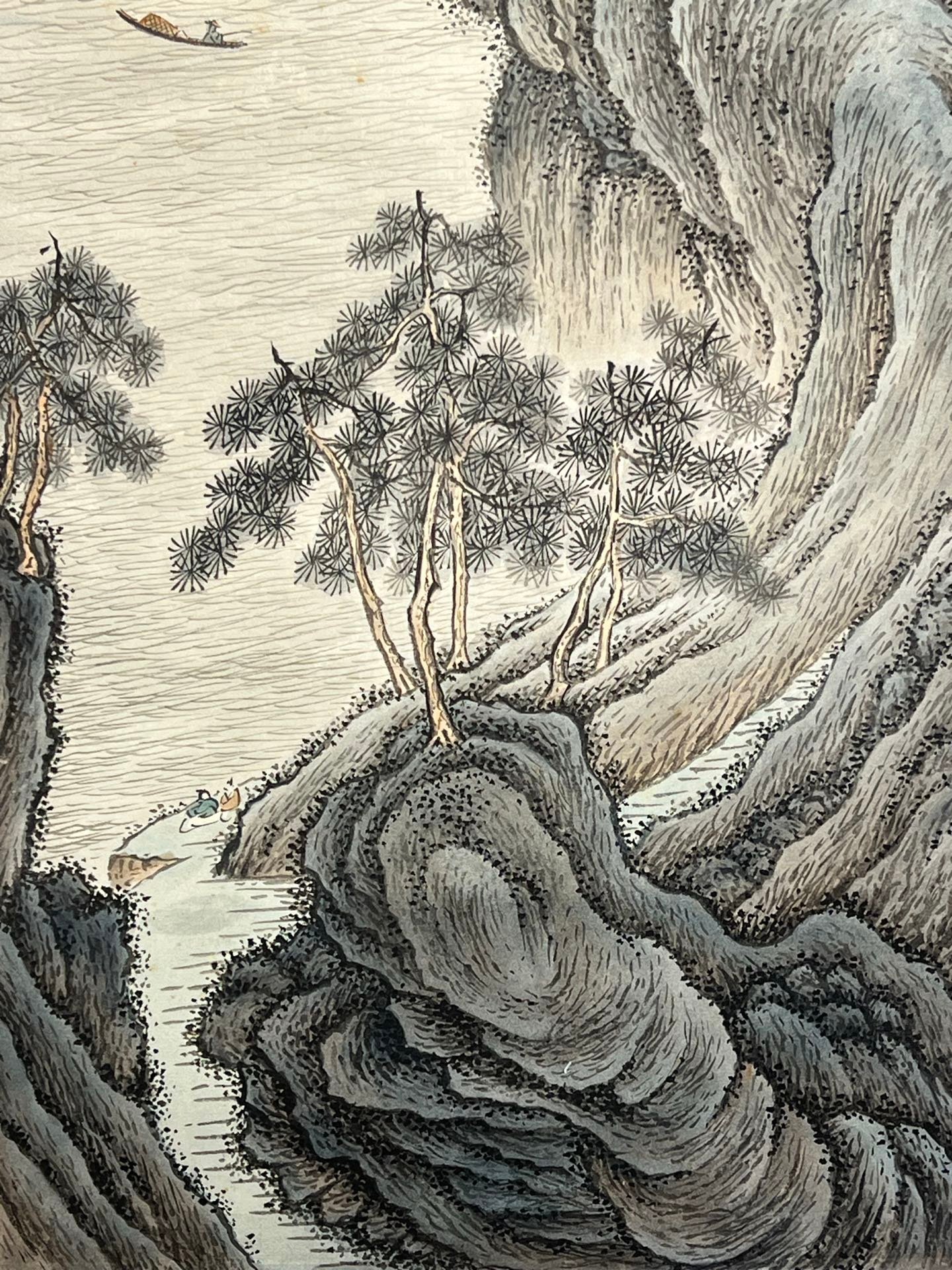 Chinese scroll painting Zhang Daqian