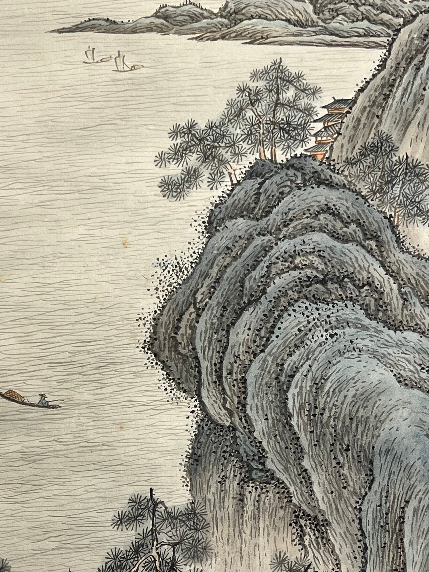 Chinese scroll painting Zhang Daqian