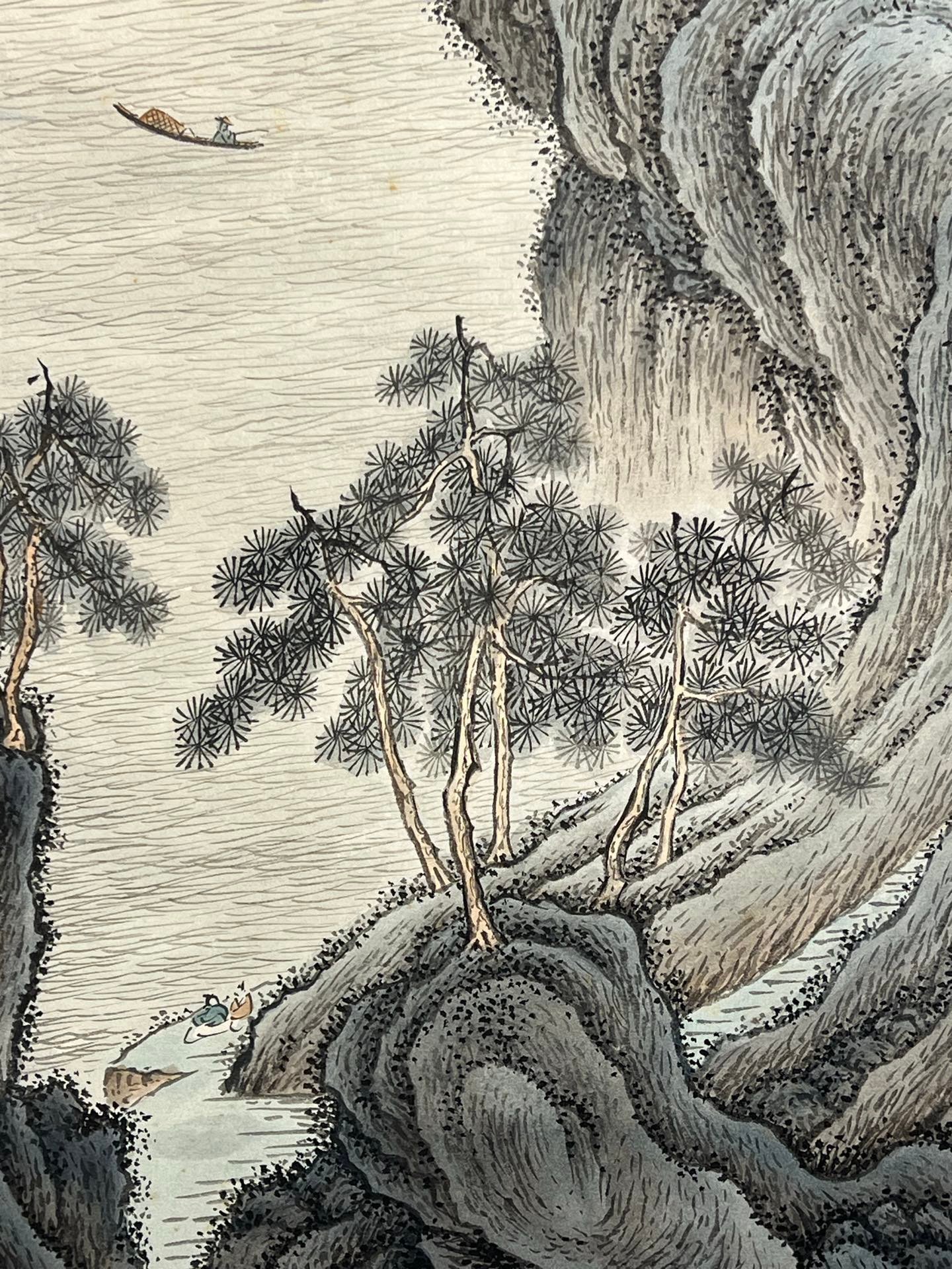 Chinese scroll painting Zhang Daqian
