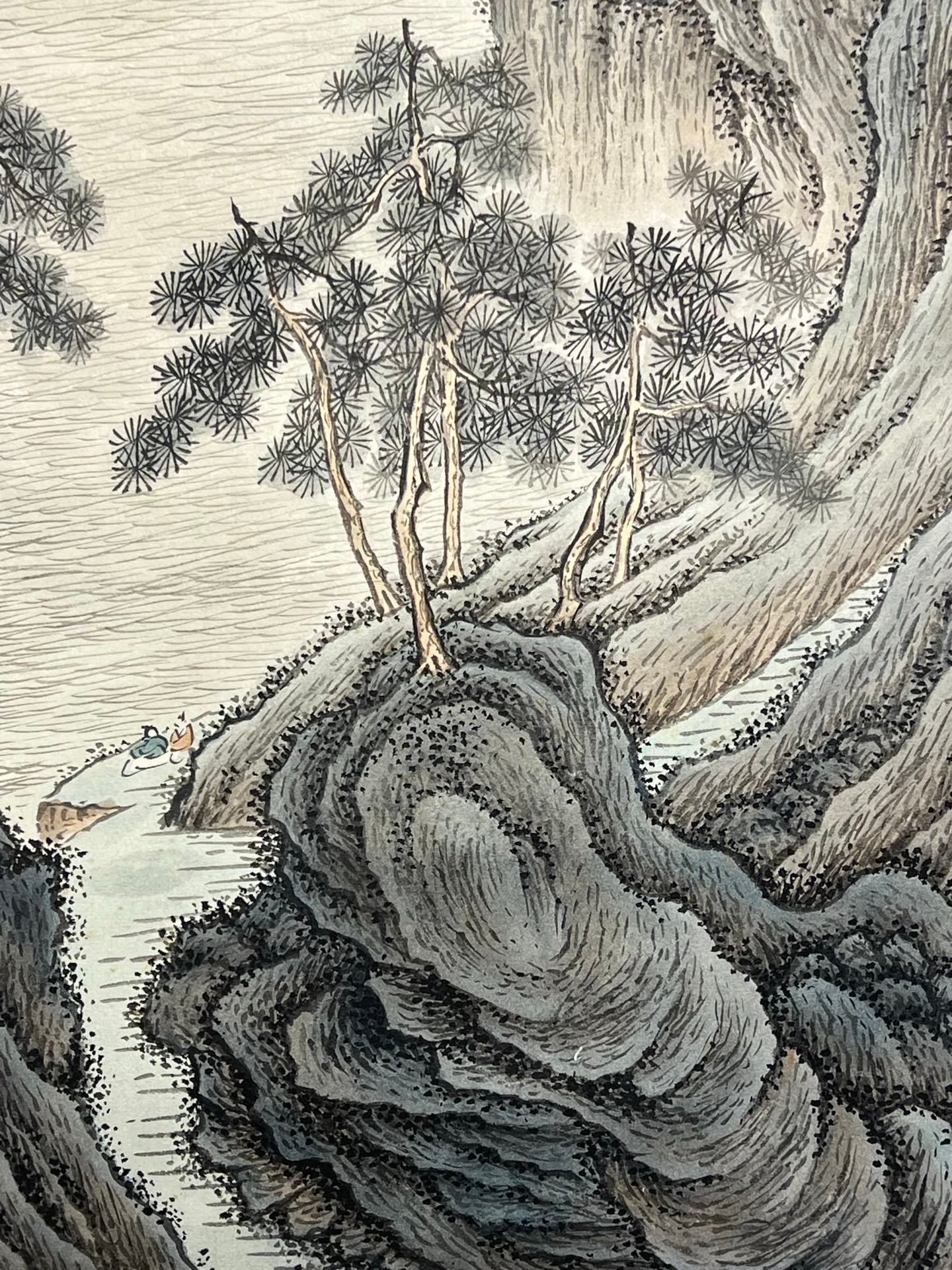 Chinese scroll painting Zhang Daqian