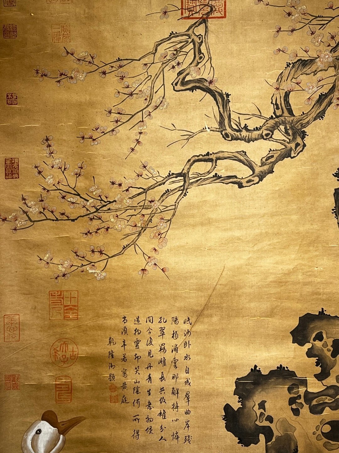 Chinese scroll painting Cui Bai