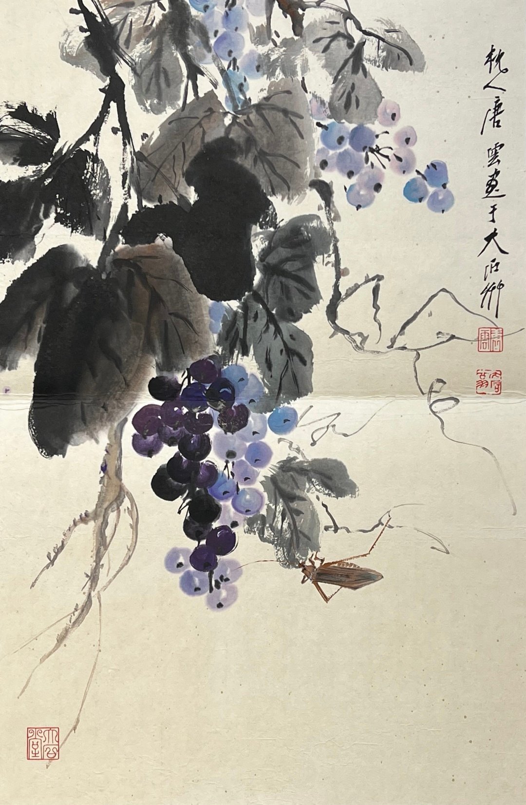 Chinese scroll painting Tang Yun