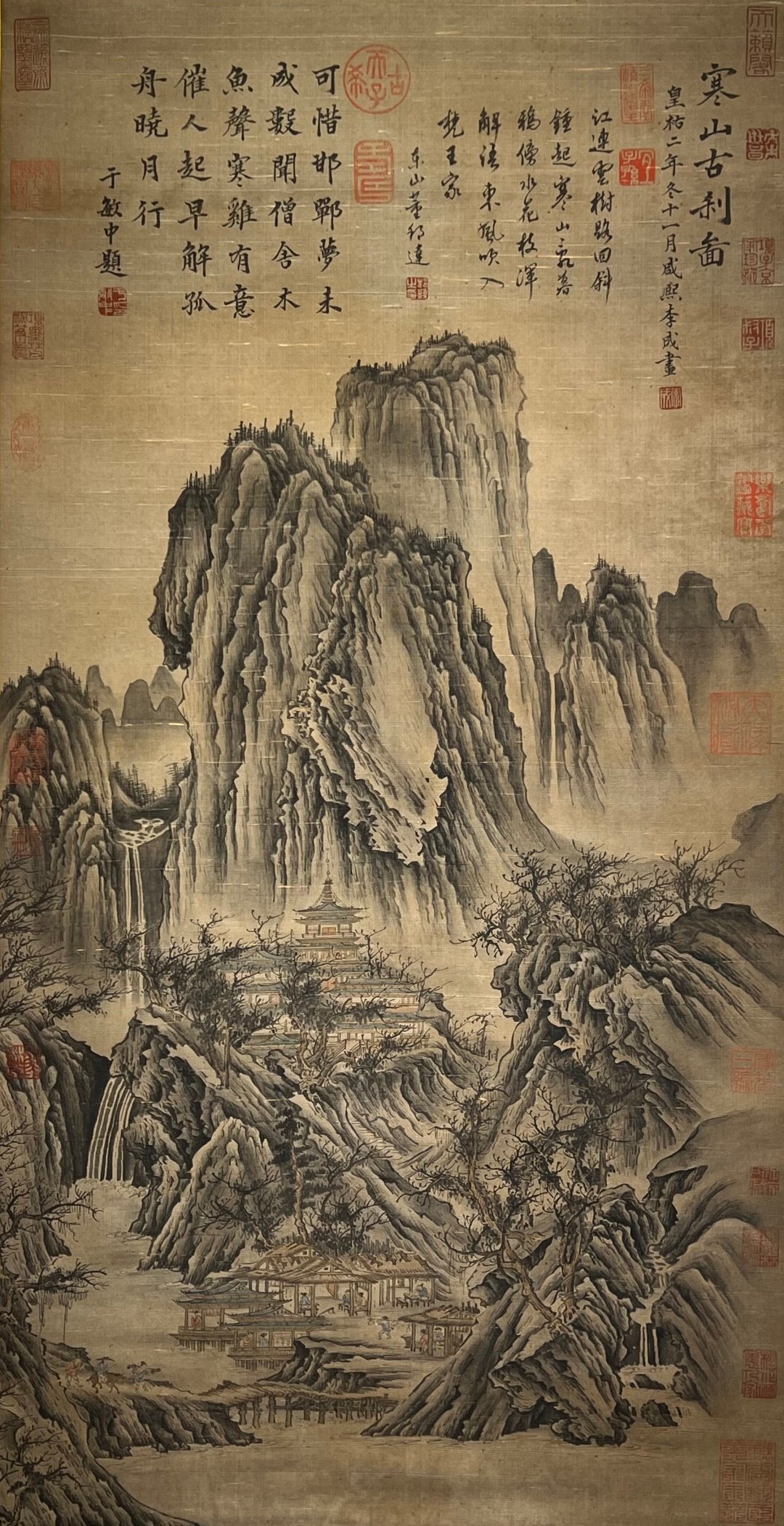 Chinese scroll painting Li Cheng