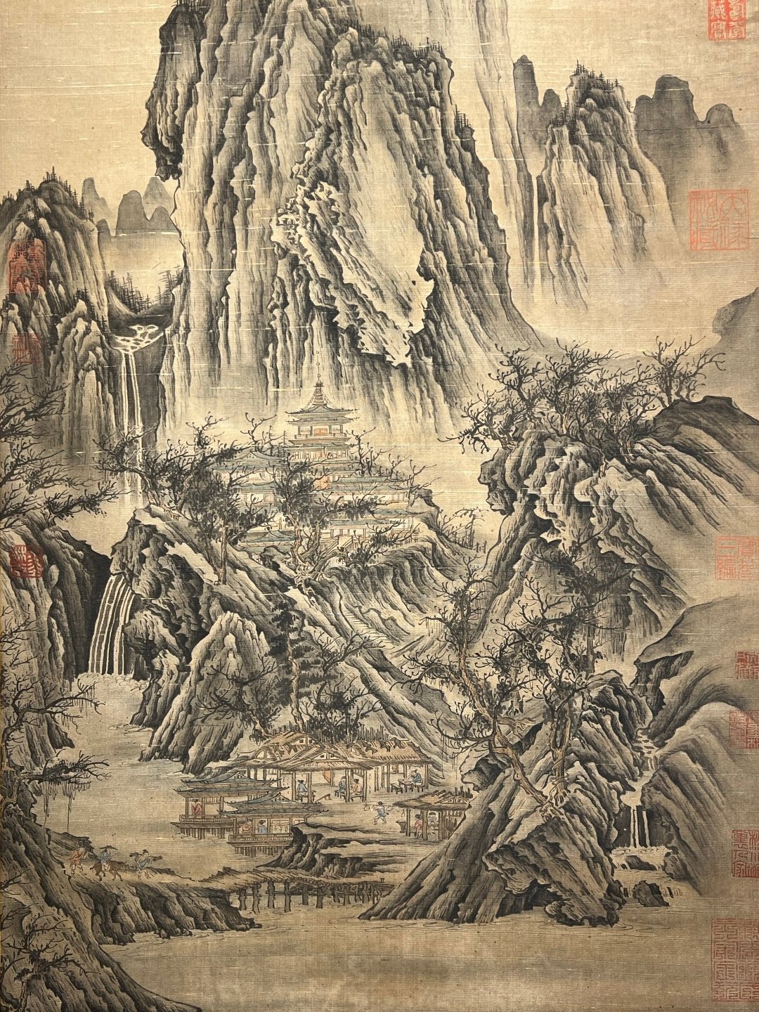 Chinese scroll painting Li Cheng