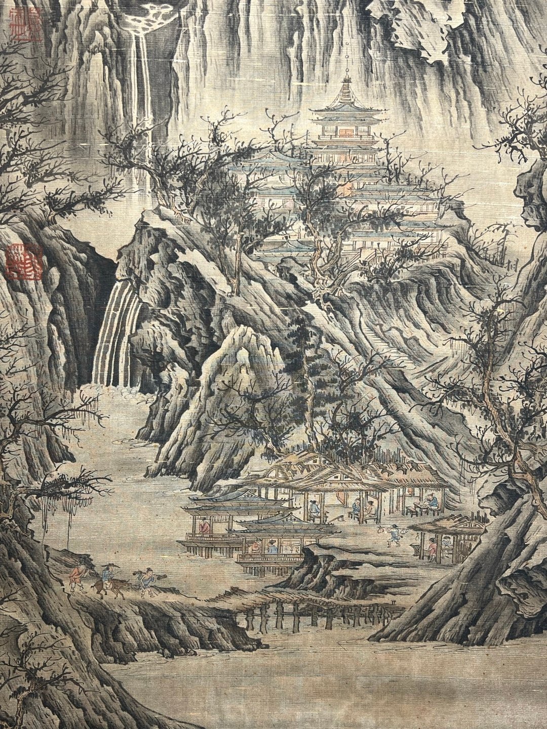 Chinese scroll painting Li Cheng