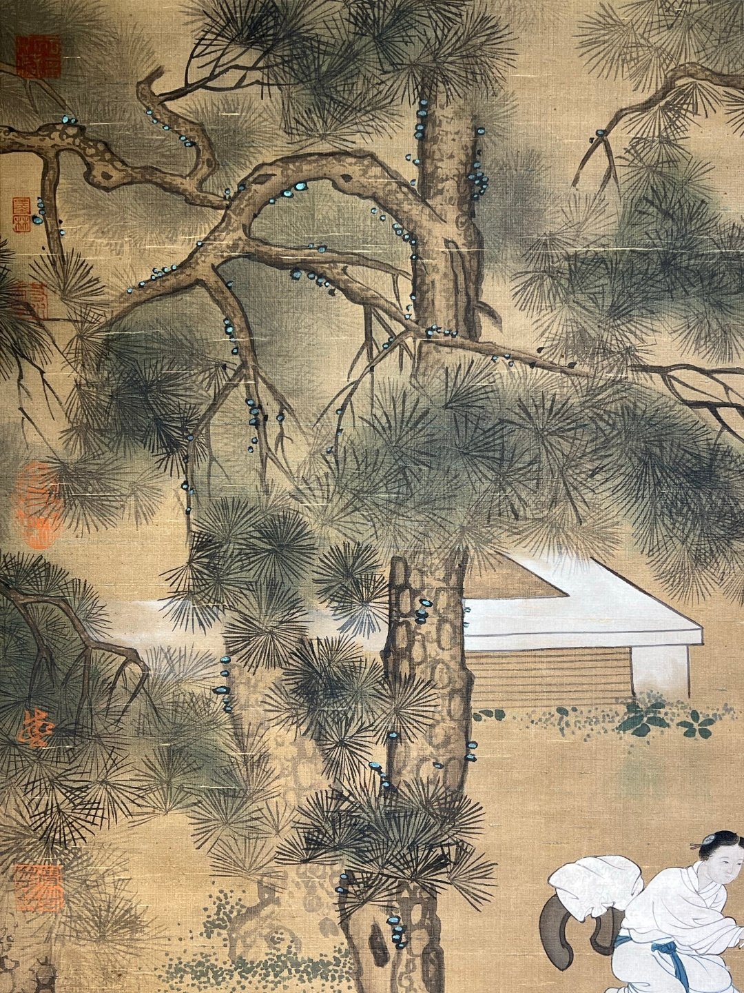 Chinese scroll painting Gu Hongzhong