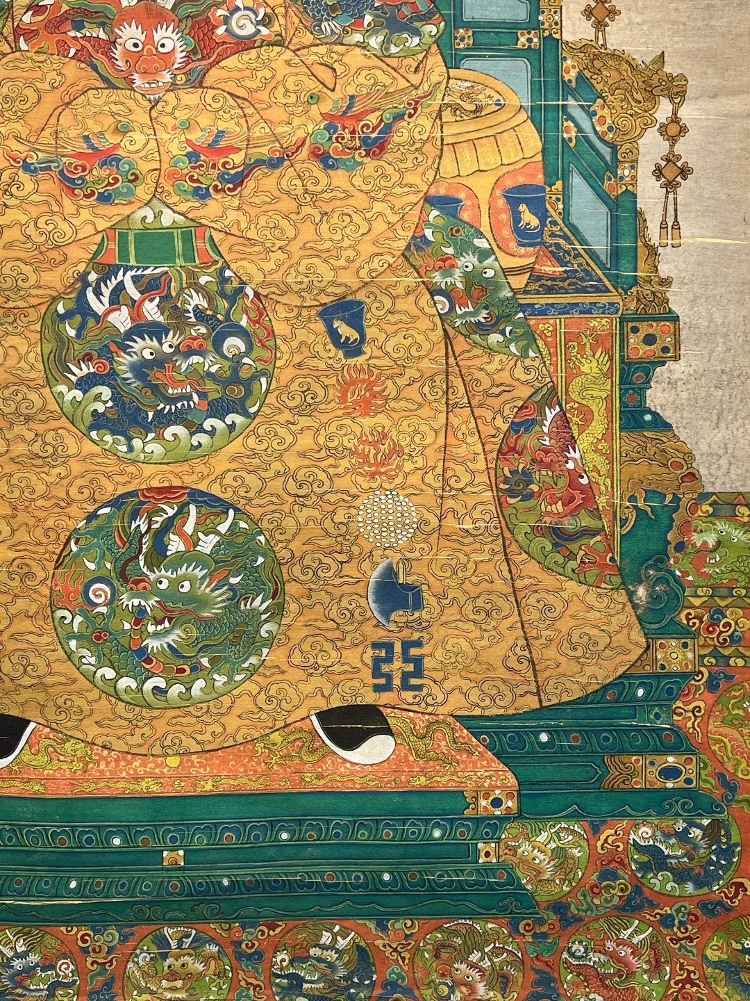 Chinese scroll painting Lang Shinin