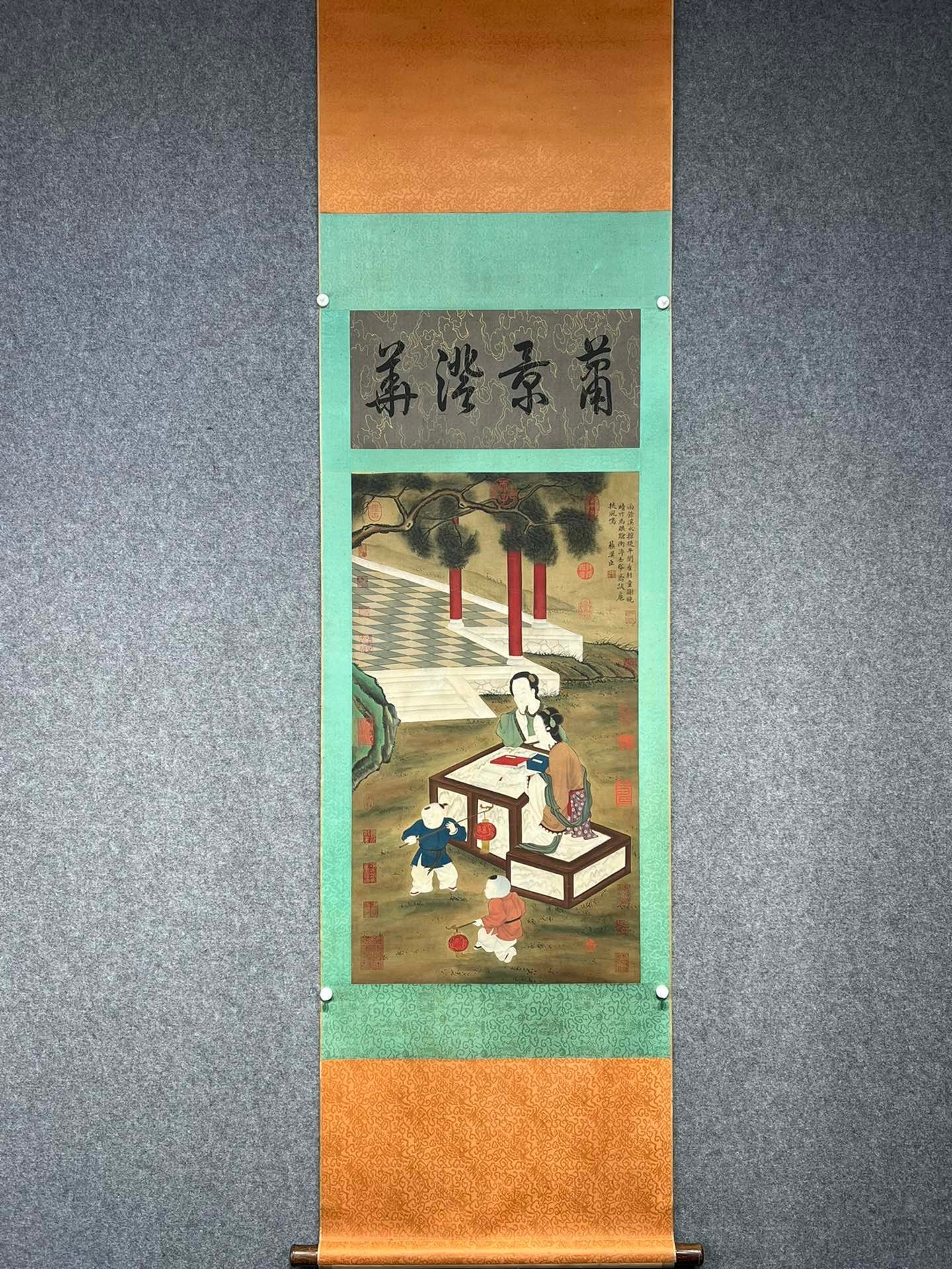 Chinese scroll painting Su Hanchen