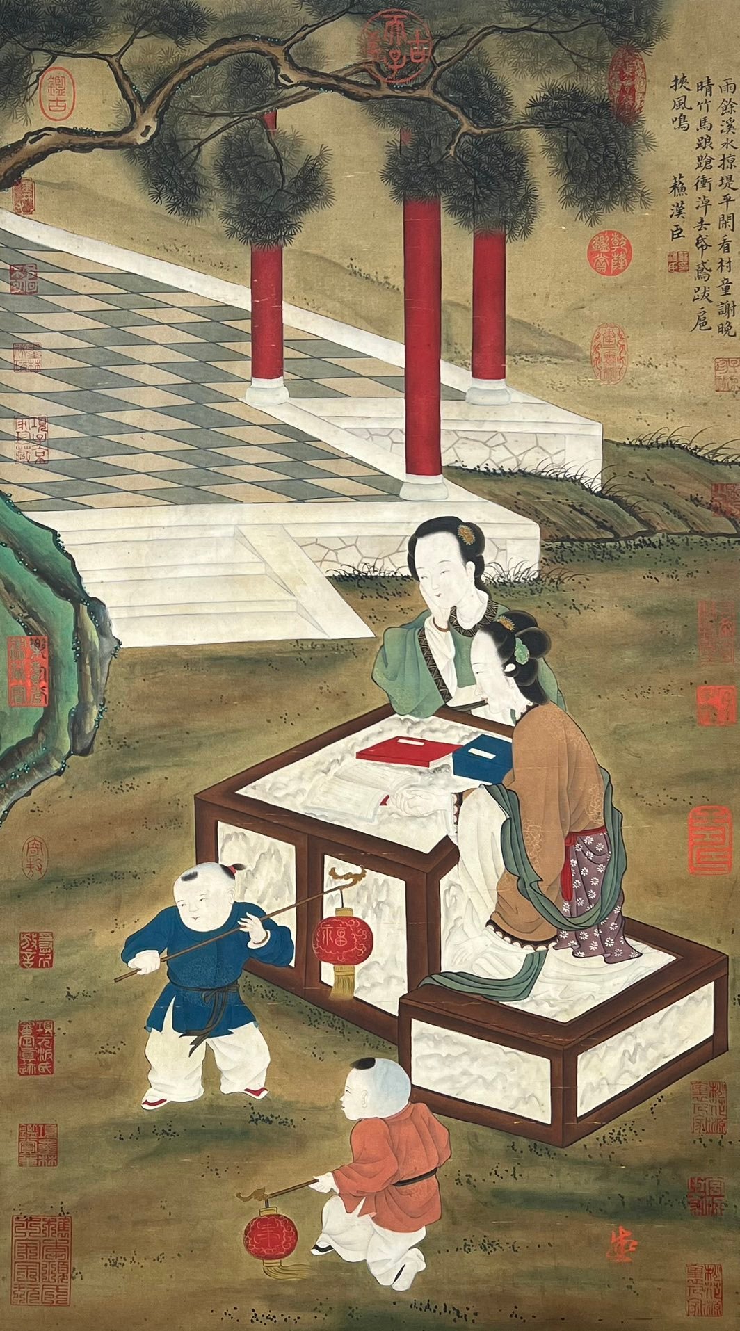 Chinese scroll painting Su Hanchen